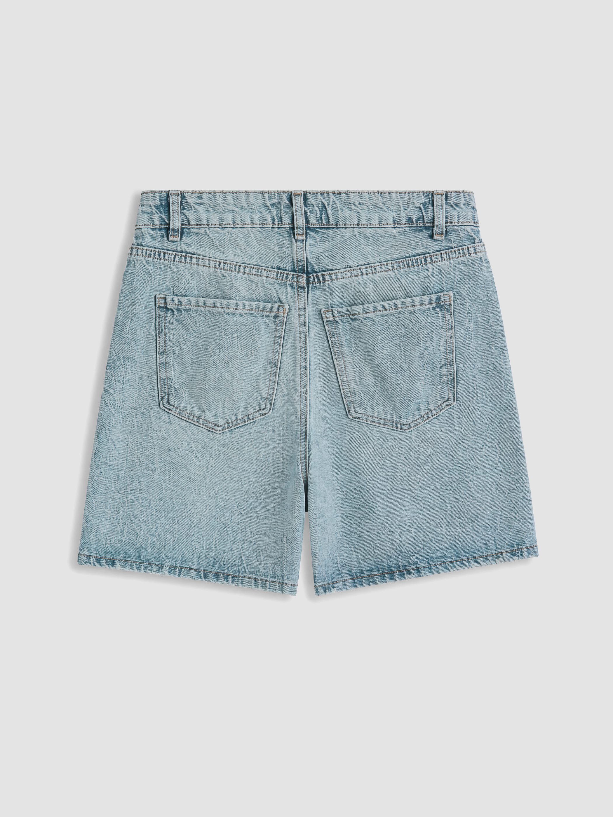 LCW Jeans Yüksek Bel Kadın Jean Şort görsel 6