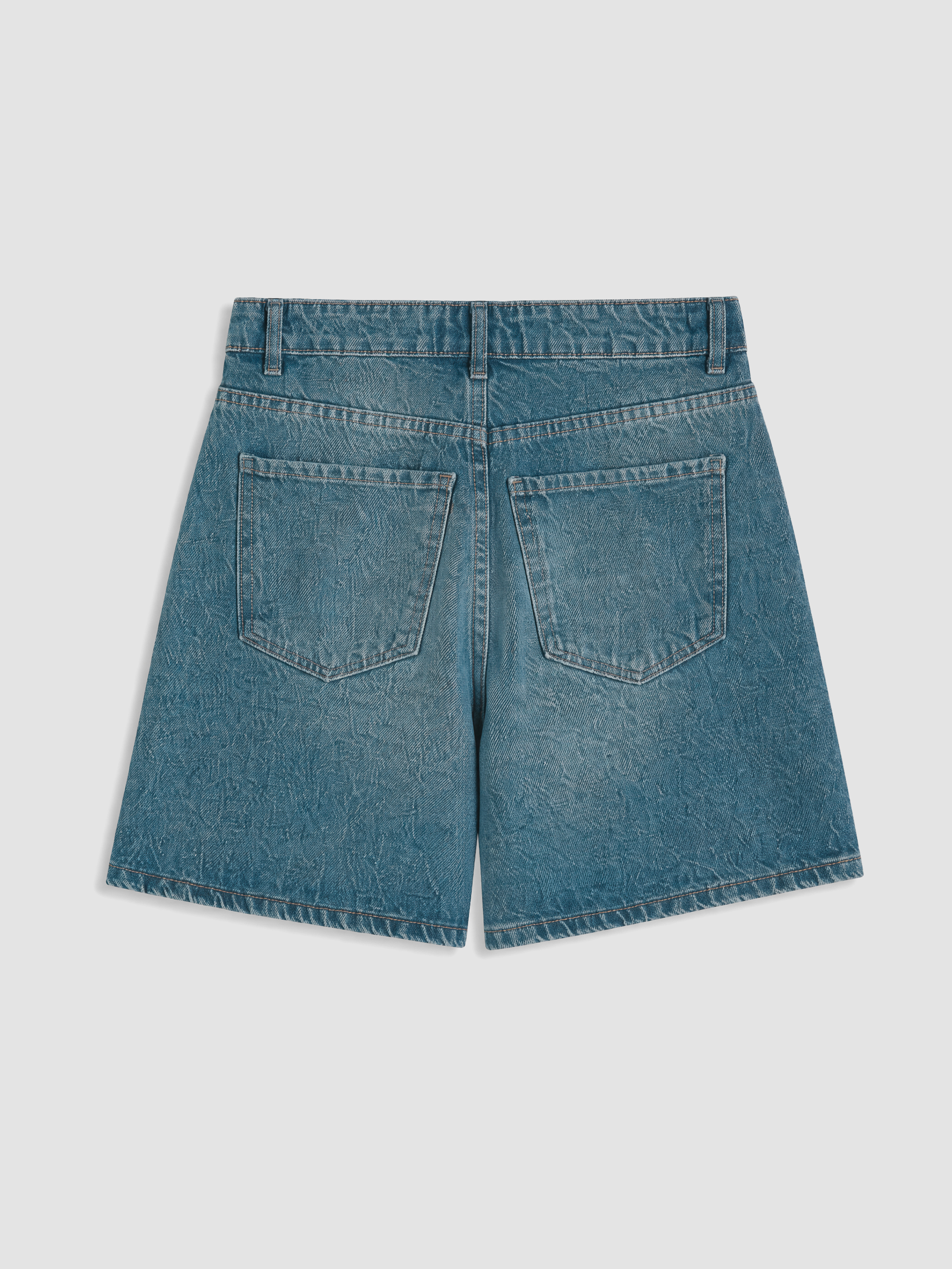 LCW Jeans Yüksek Bel Kadın Jean Şort görsel 5