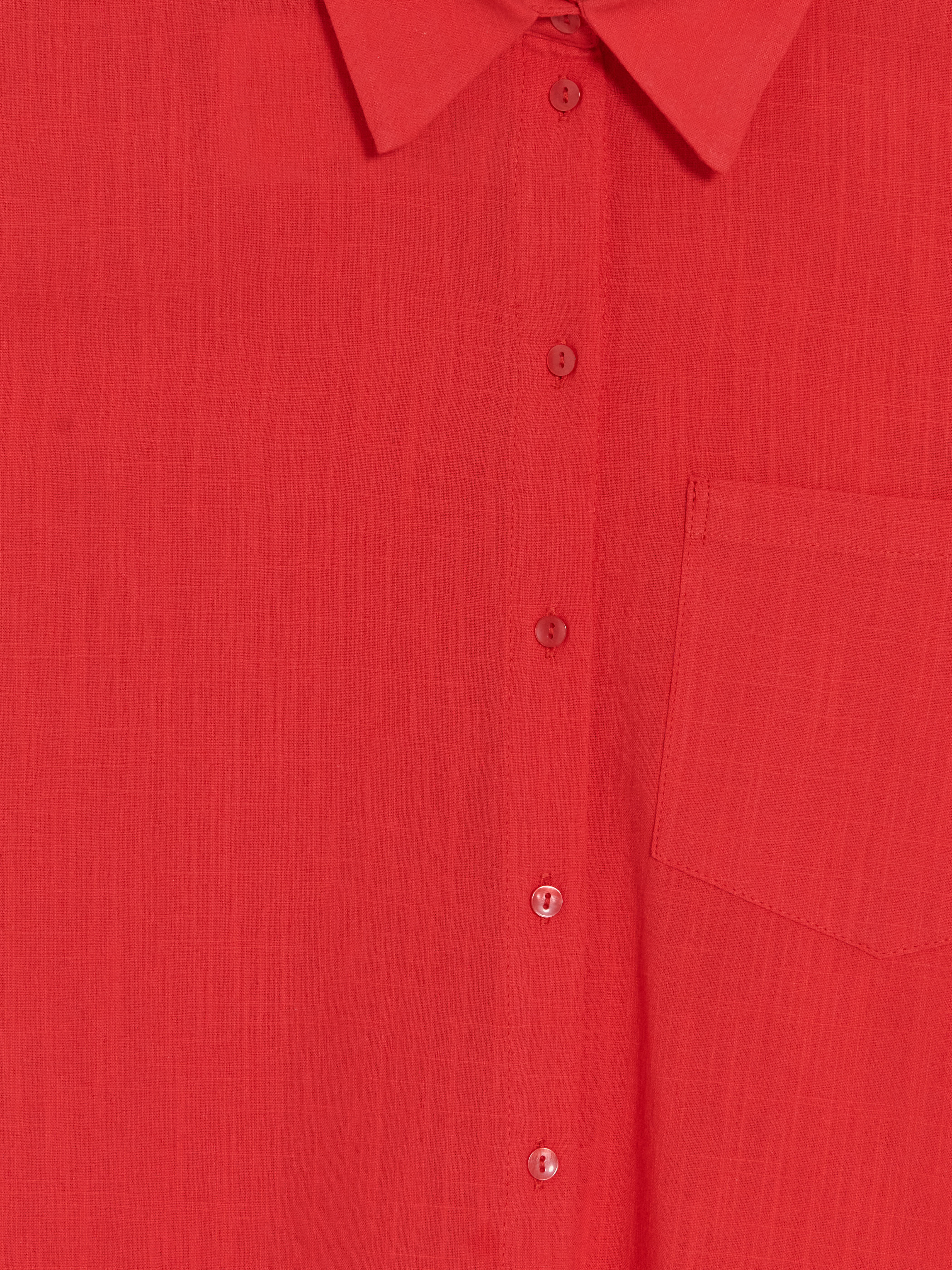 LCW Vision Oversize Poplin Kadın Gömlek görsel 6
