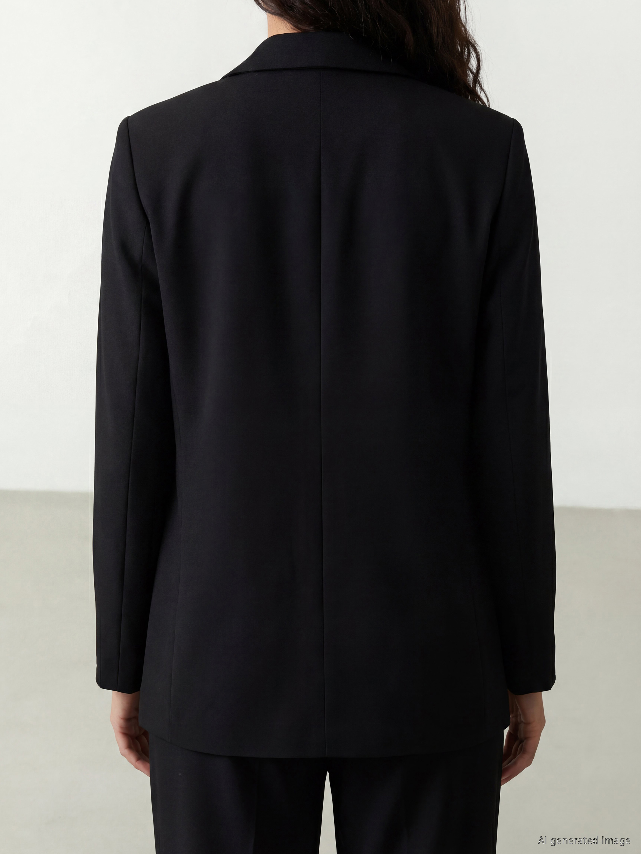 LCW Modest Dantel Detaylı Kadın Blazer Ceket görsel 4