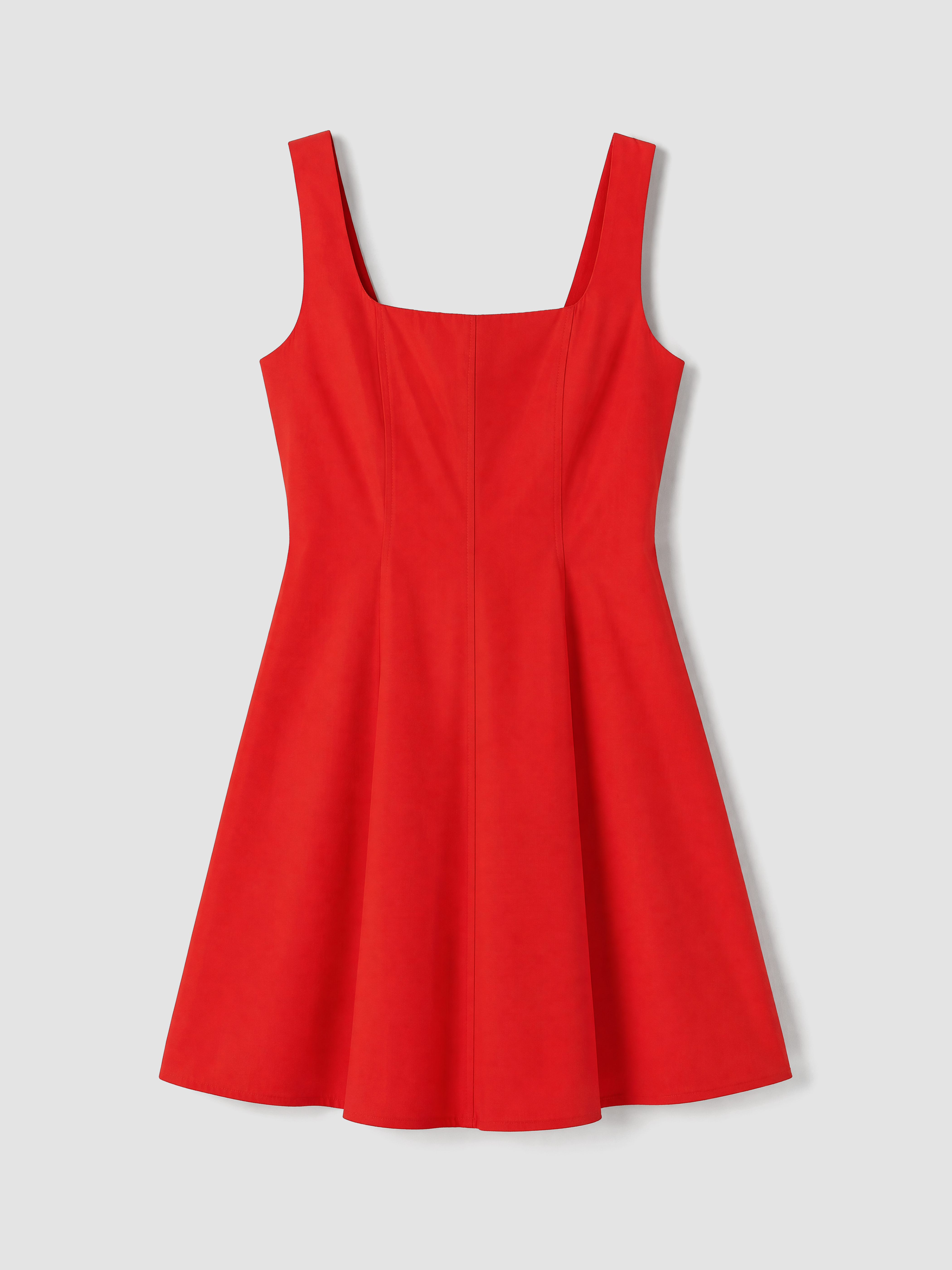 LCW Vision Kare Yaka Kloş Mini Elbise görsel 5