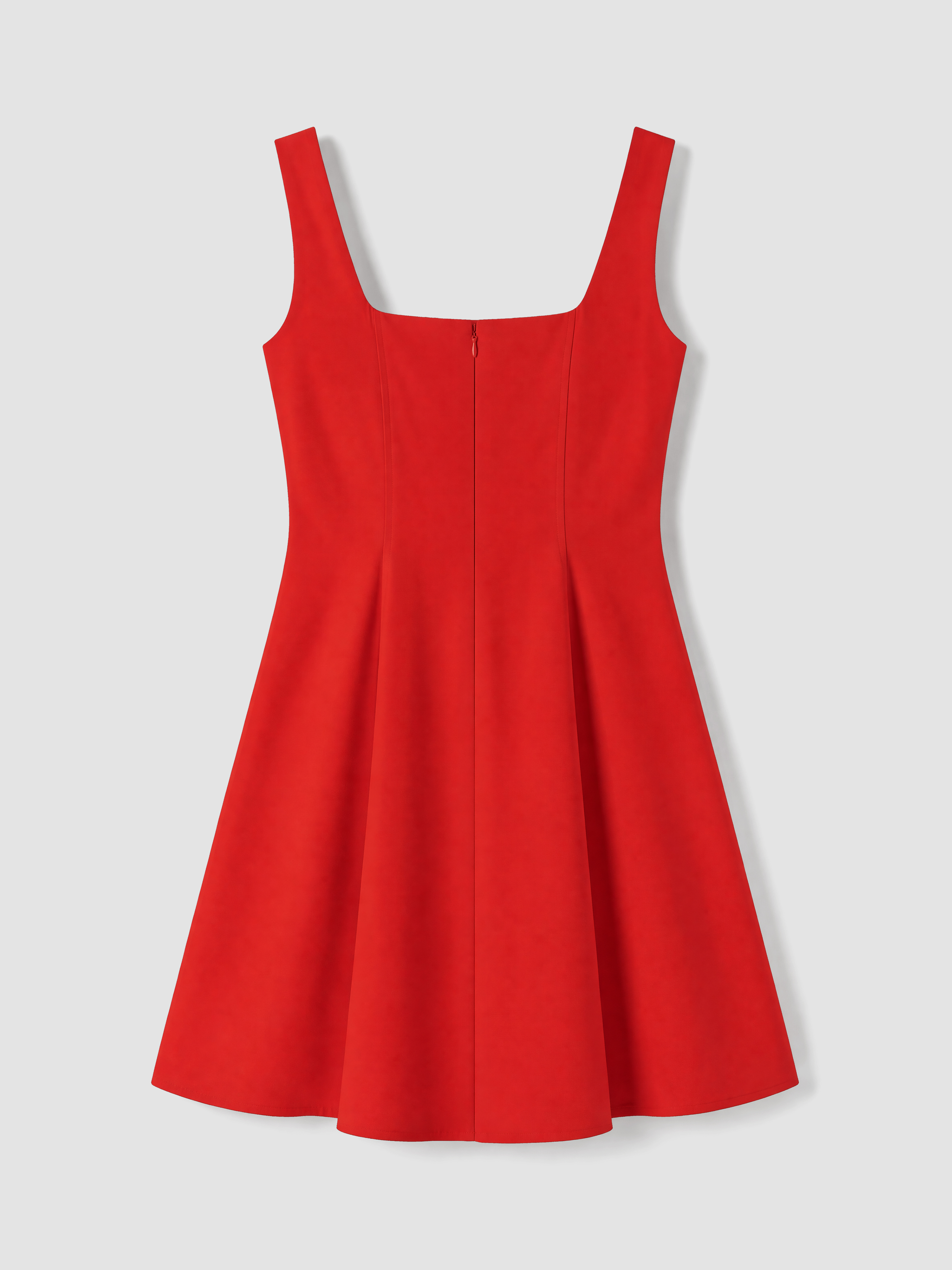 LCW Vision Kare Yaka Kloş Mini Elbise görsel 8