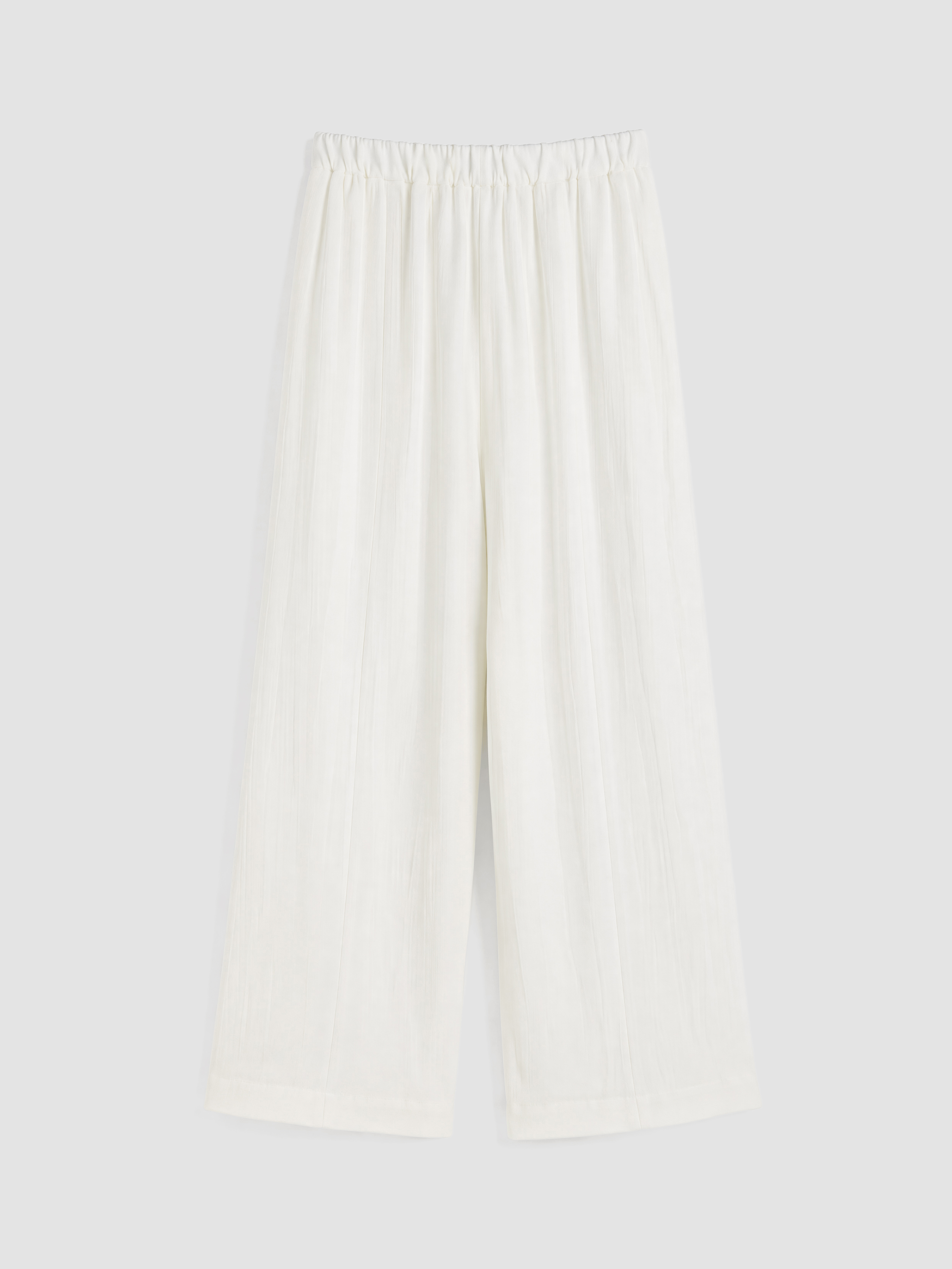 LCW Modest Beli Lastikli Geniş Paça Kadın Pantolon görsel 7