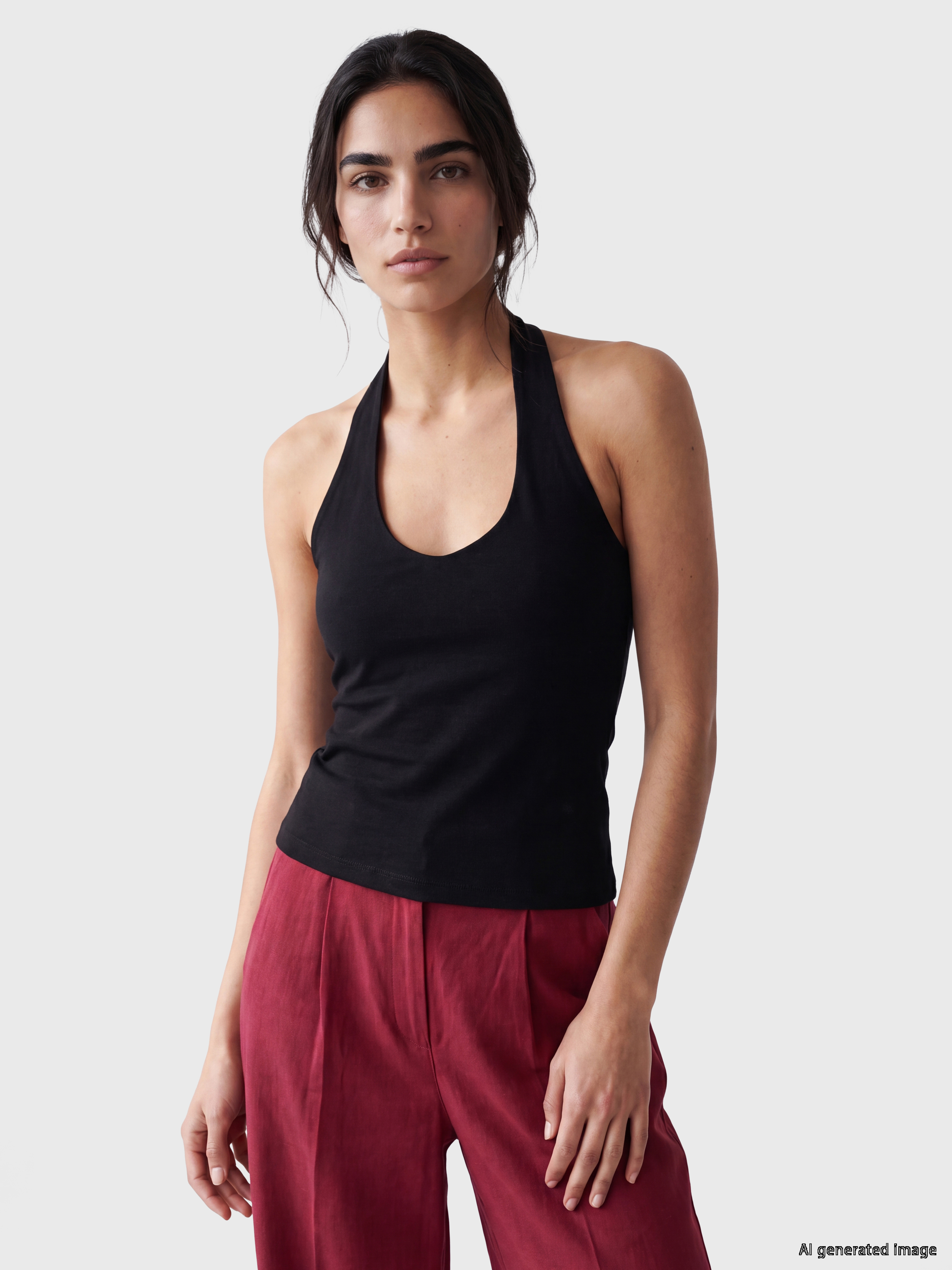 LCW Vision Halter Yaka Kadın Atlet