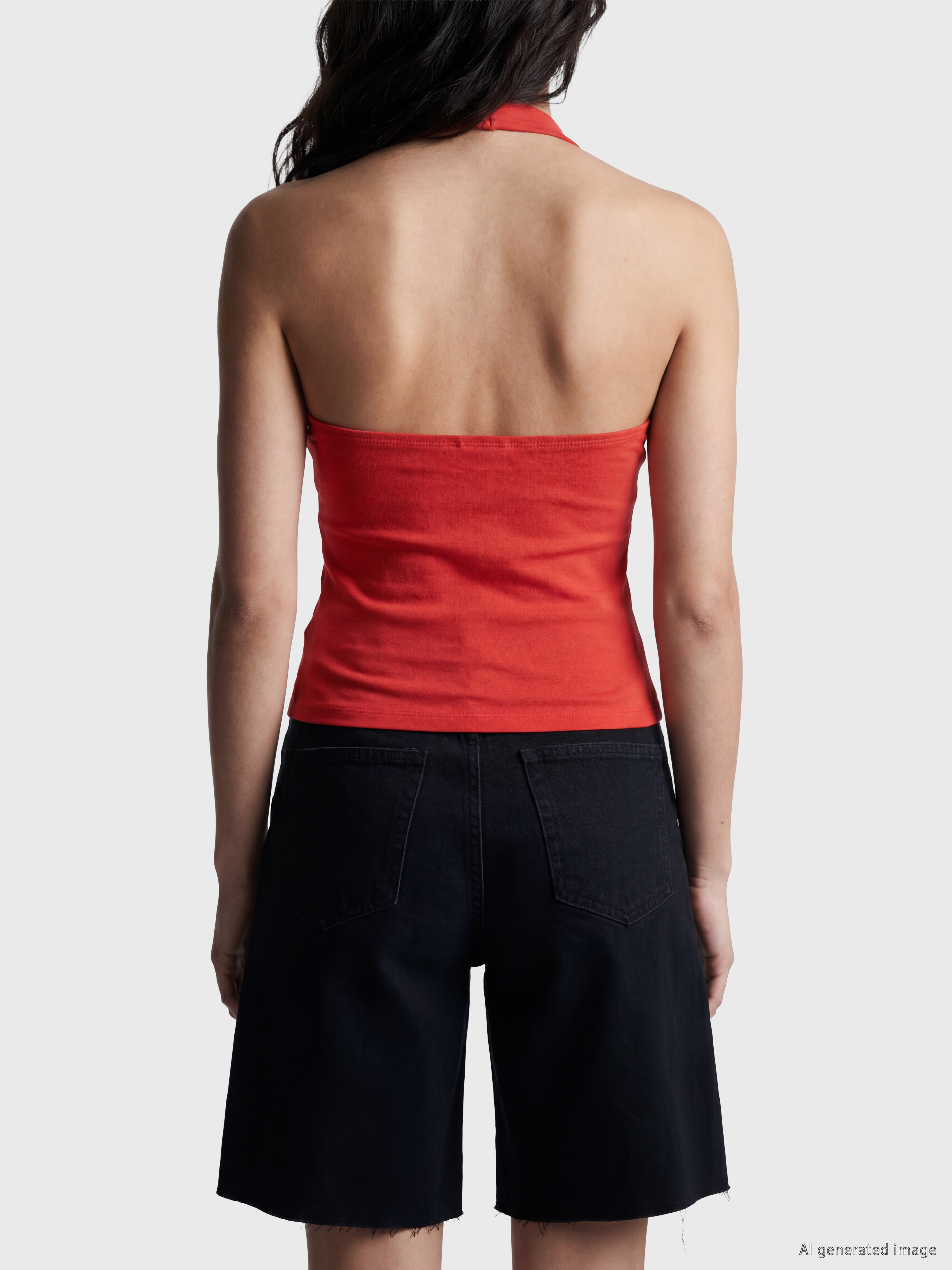 LCW Vision Halter Yaka Kadın Atlet görsel 4