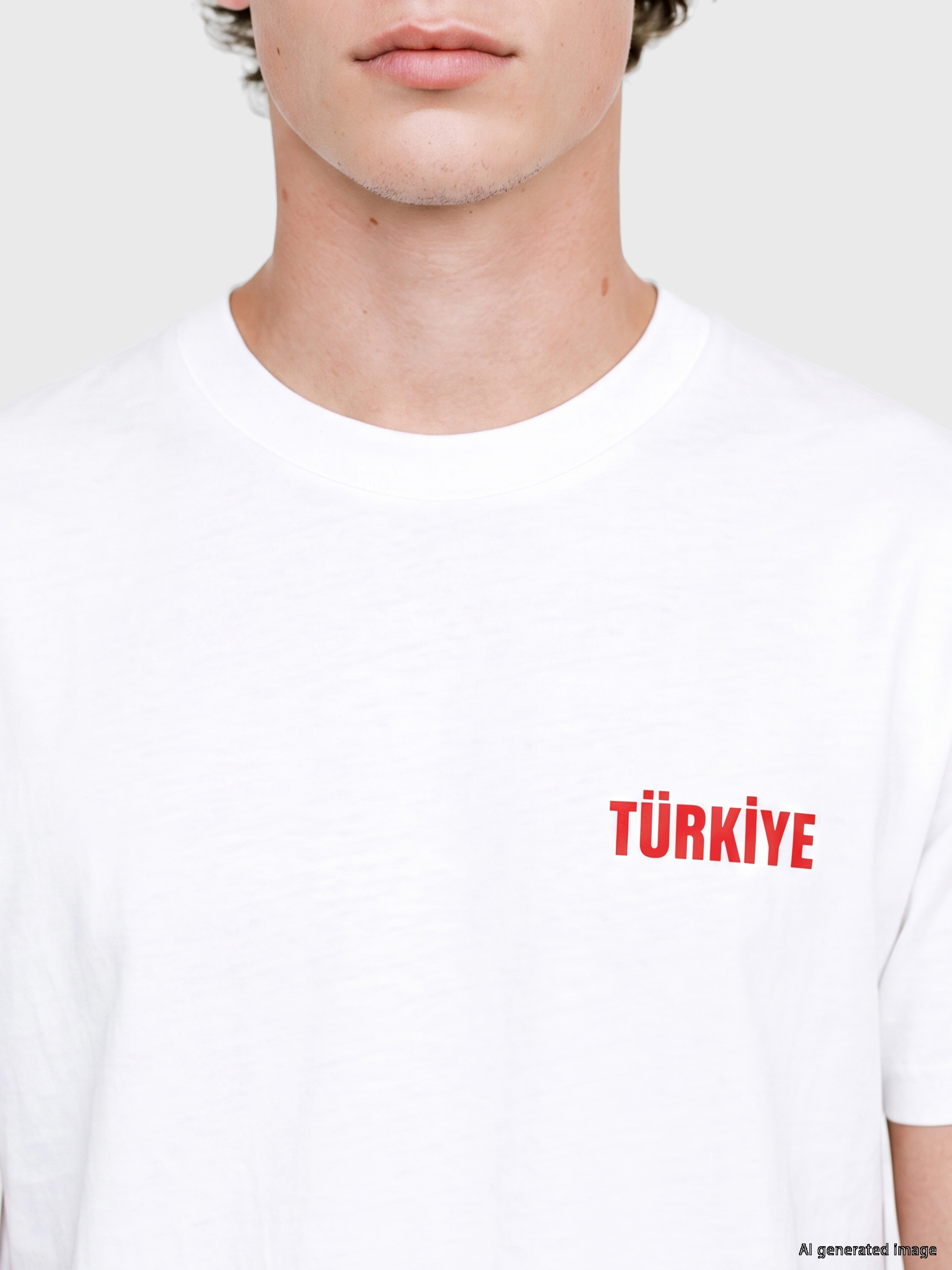 LC WAIKIKI Türkiye Baskılı Erkek Şortlu Pijama Takımı görsel 3