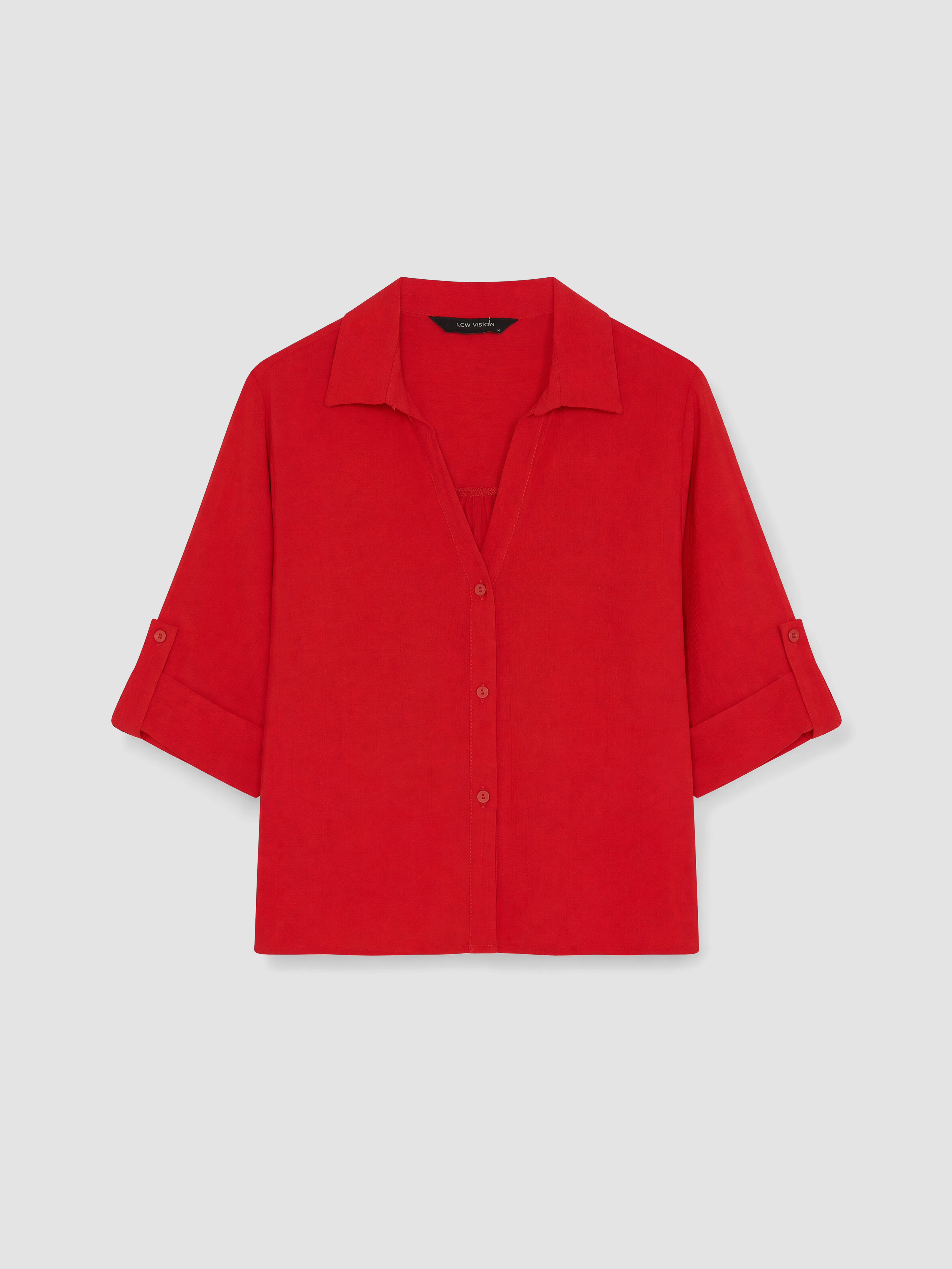 LCW Vision Oversize Kadın Gömlek görsel 5