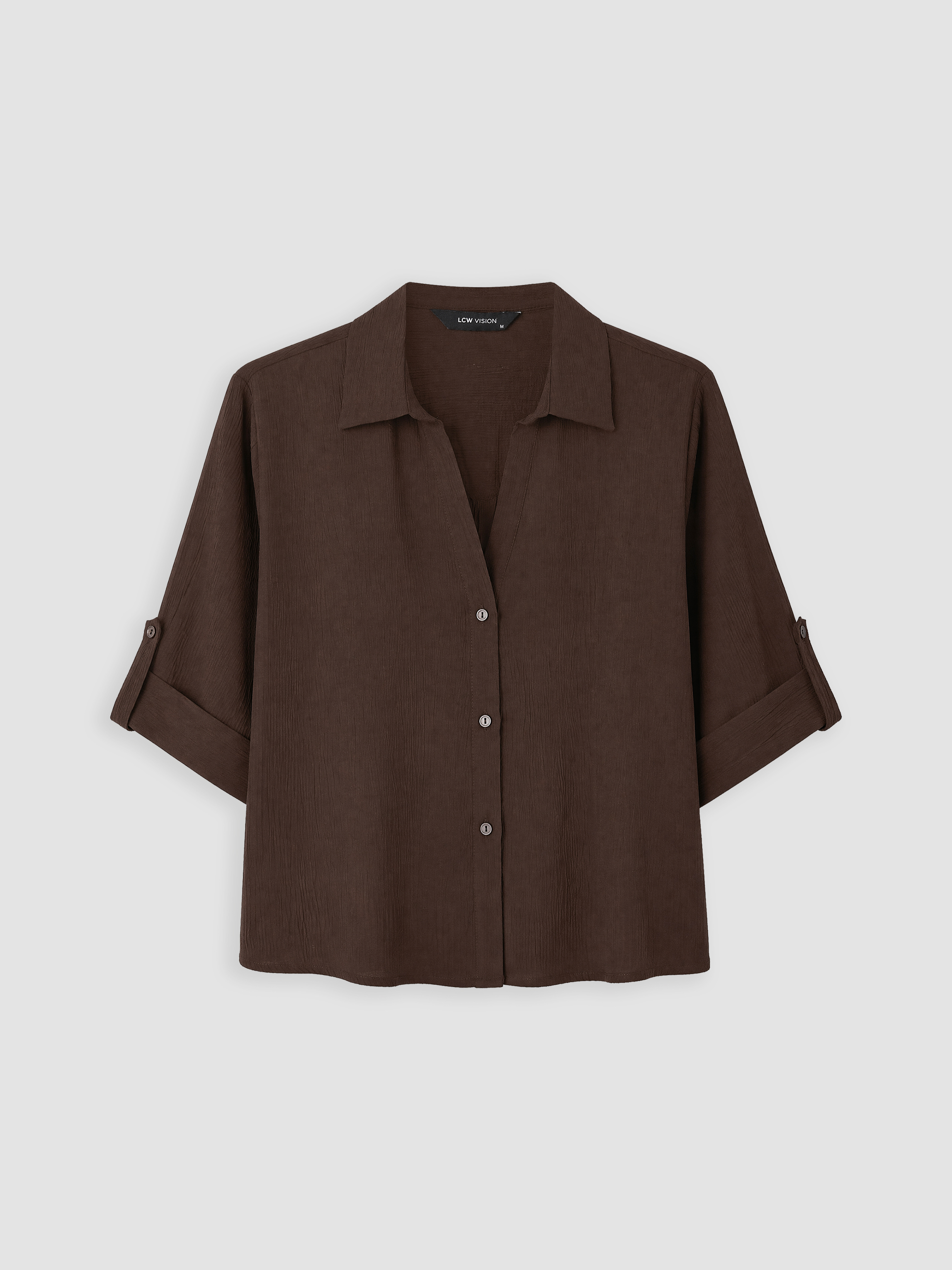 LCW Vision Oversize Kadın Gömlek görsel 5