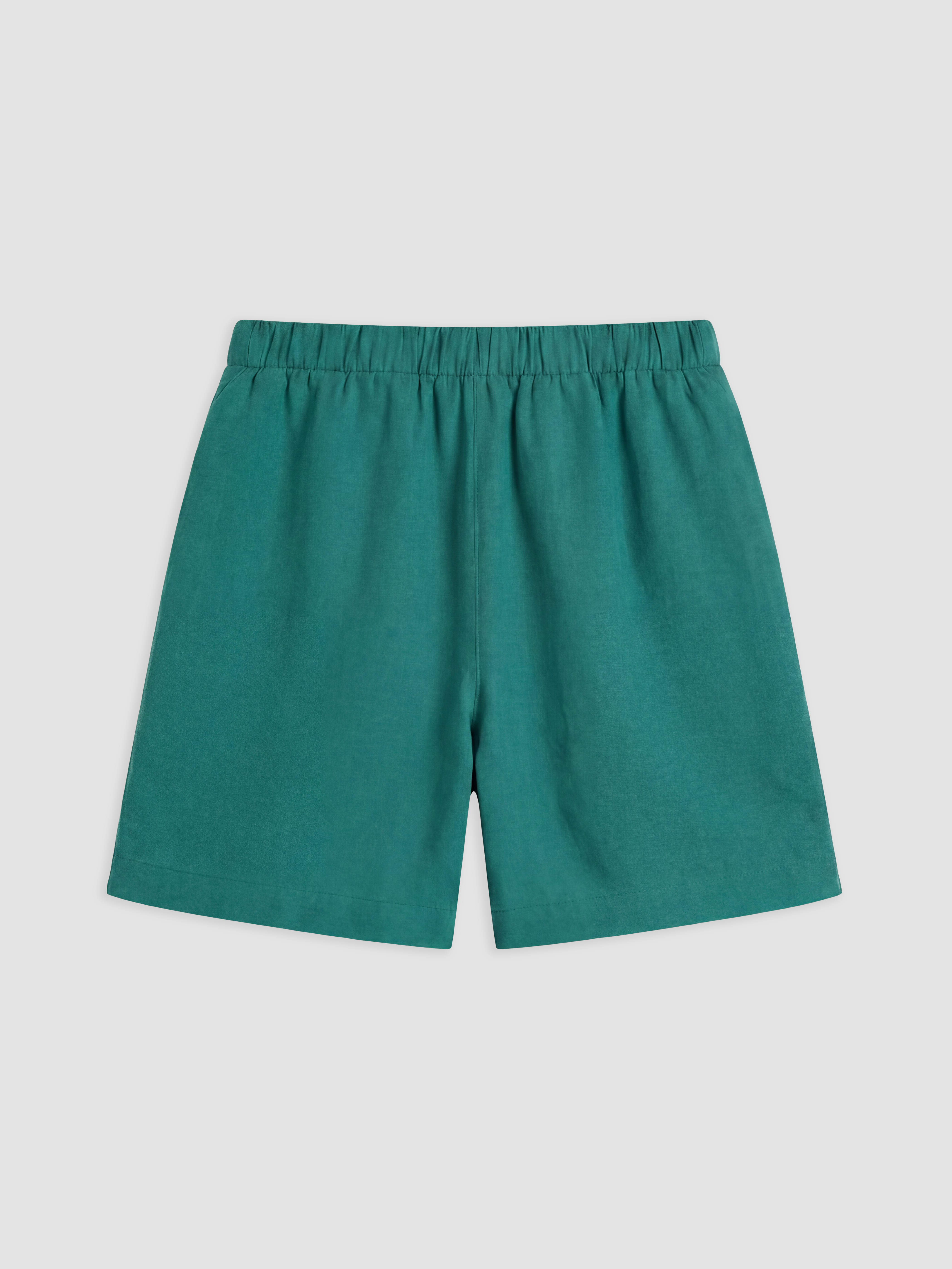 LCWAIKIKI Classic Beli Lastikli Modal Karışımlı Kadın Şort görsel 6