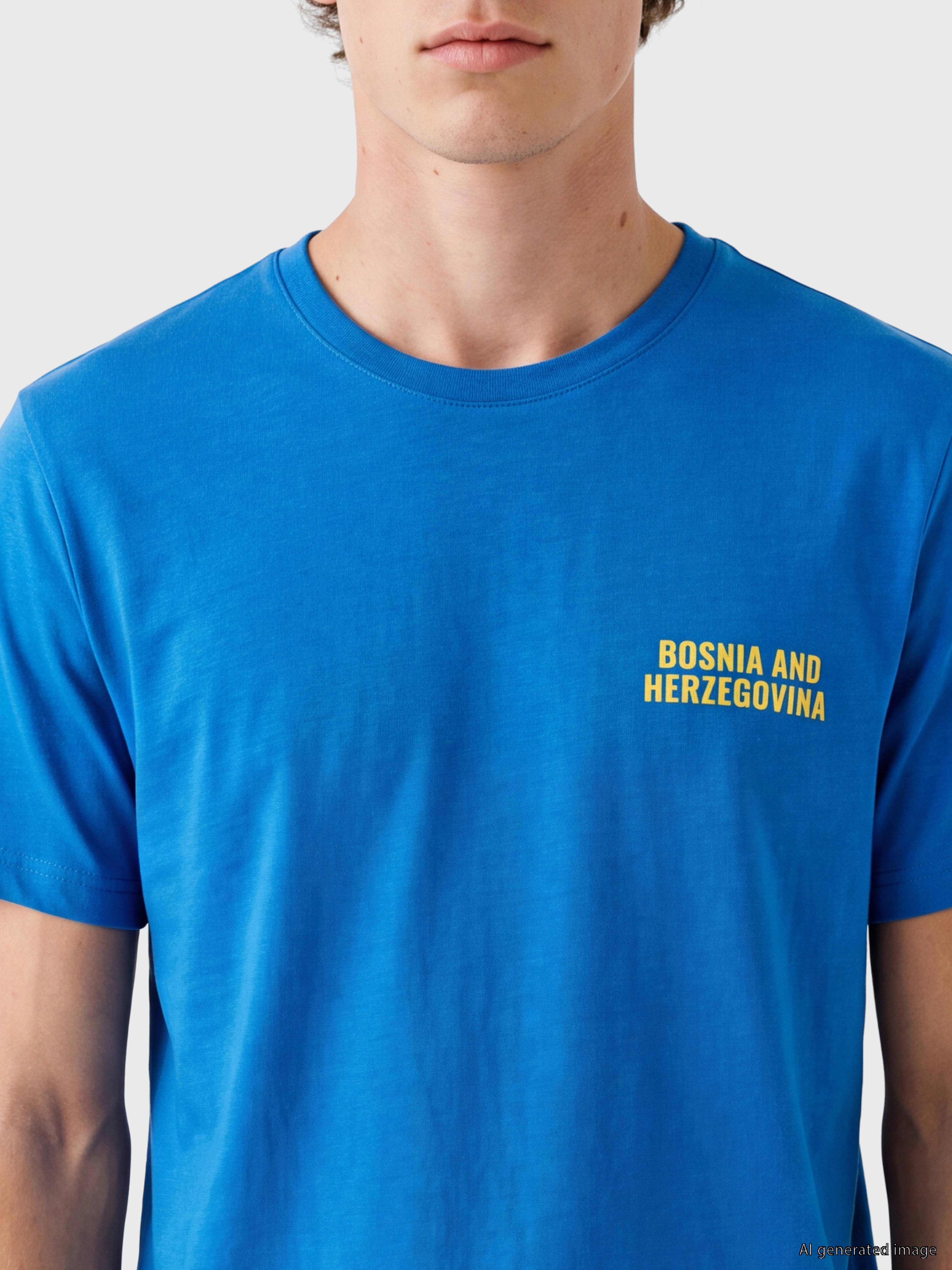 LC WAIKIKI Bosna Hersek Erkek Şortlu Pijama Takımı görsel 3