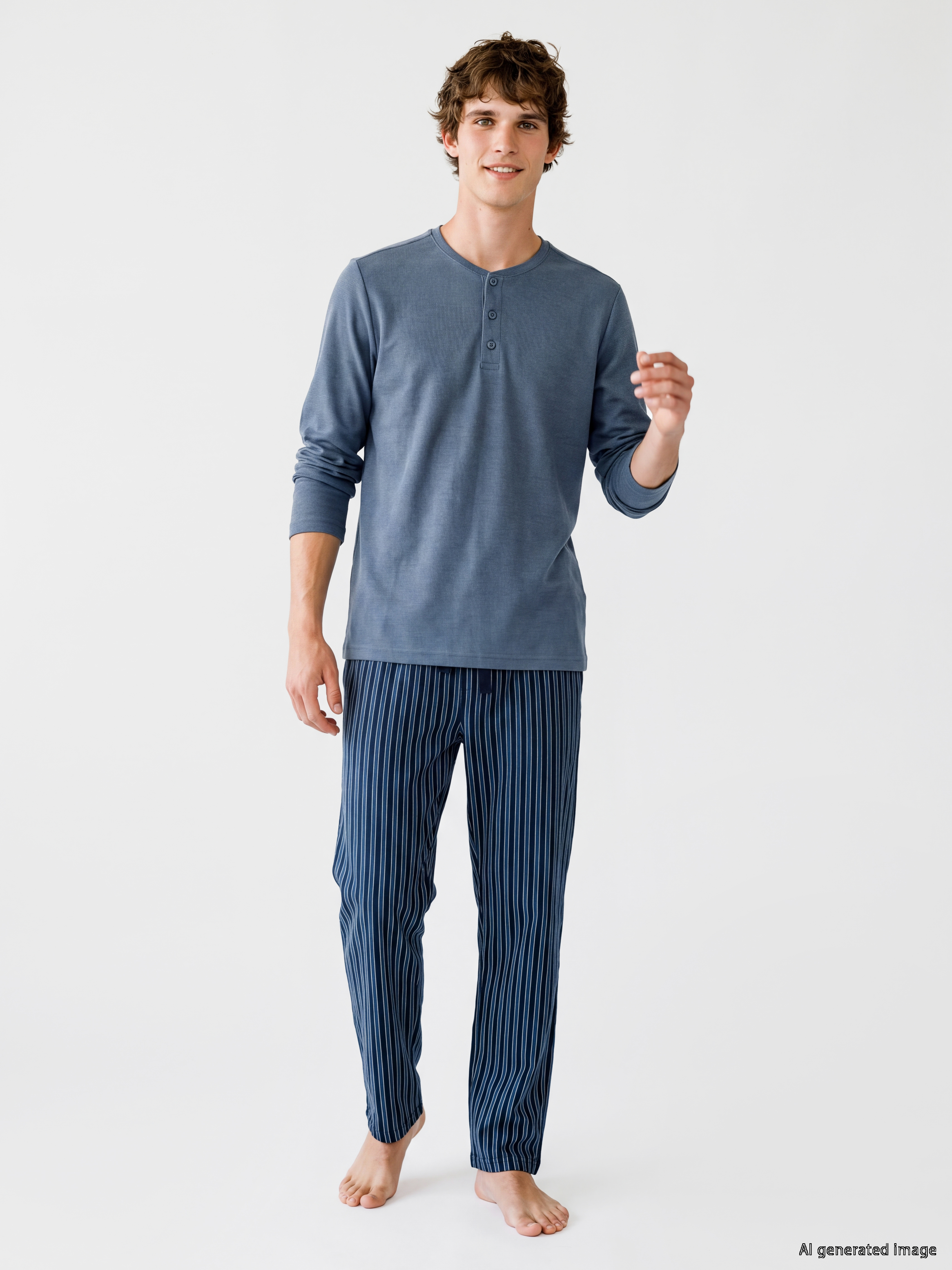 LC WAIKIKI Regular Fit Çizgili Erkek Pijama Altı