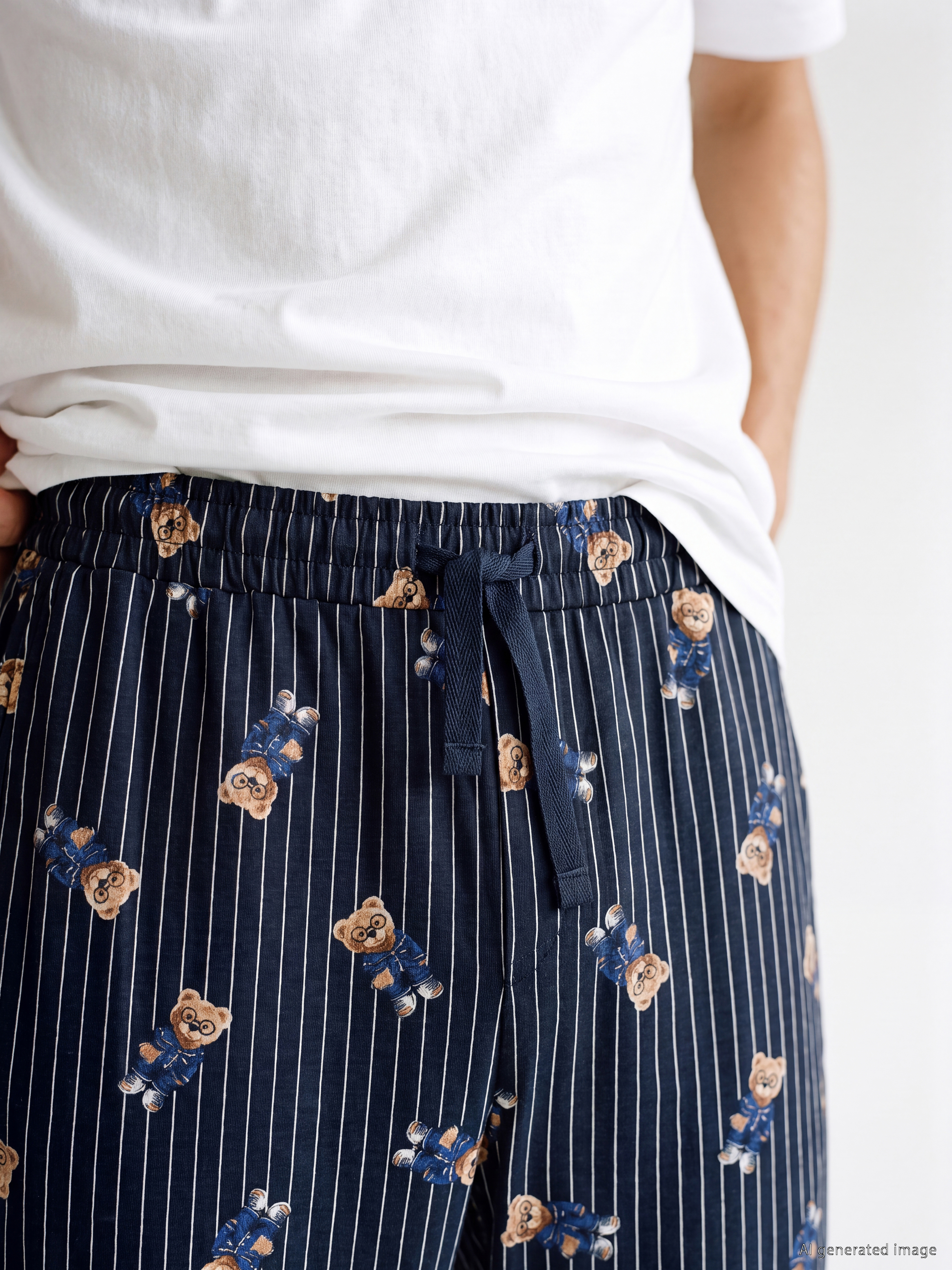 LC WAIKIKI Regular Fit Baskılı Erkek Pijama Altı görsel 3