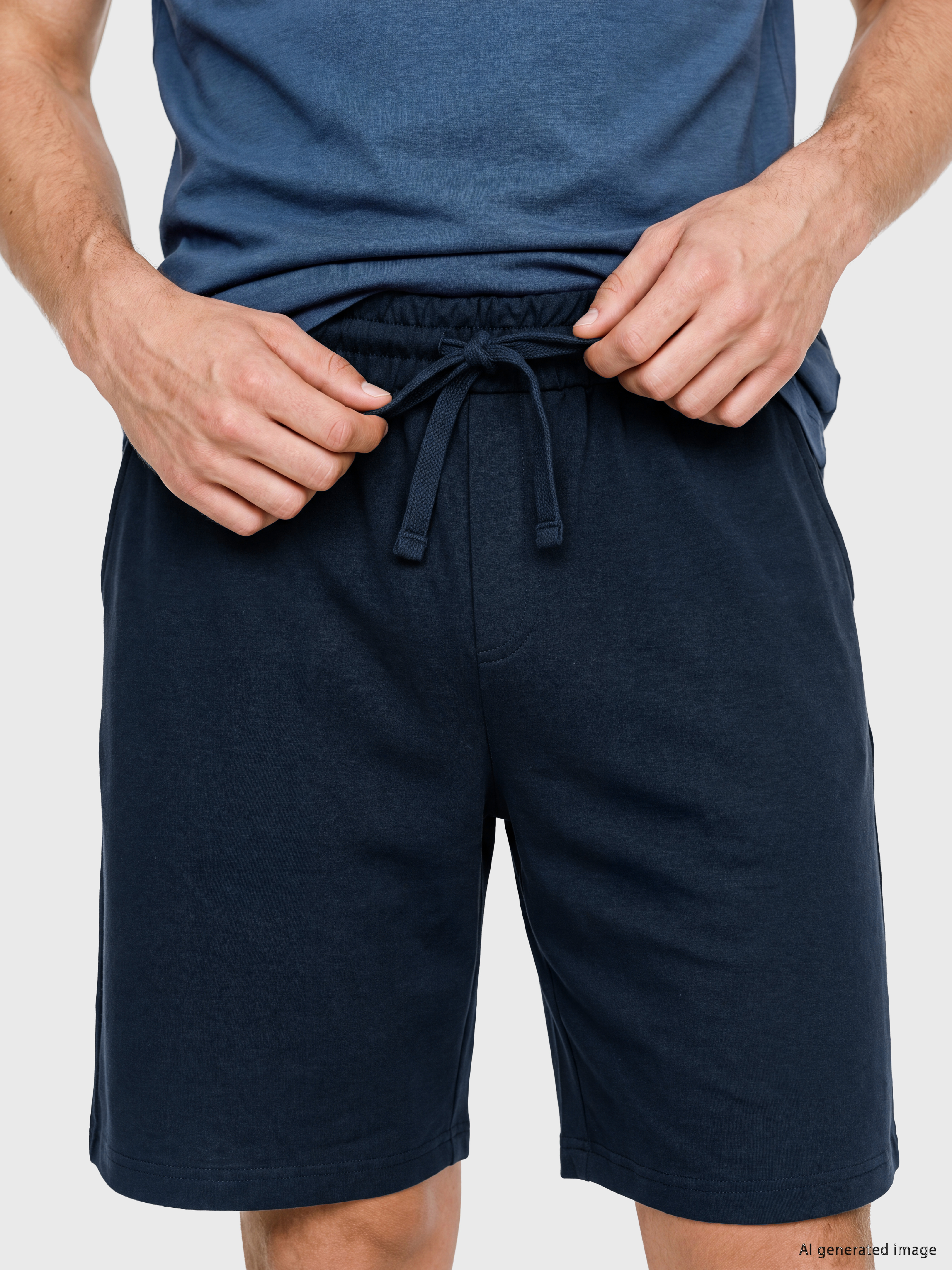 LC WAIKIKI Regular Fit Erkek Pijama Alt Şort görsel 3