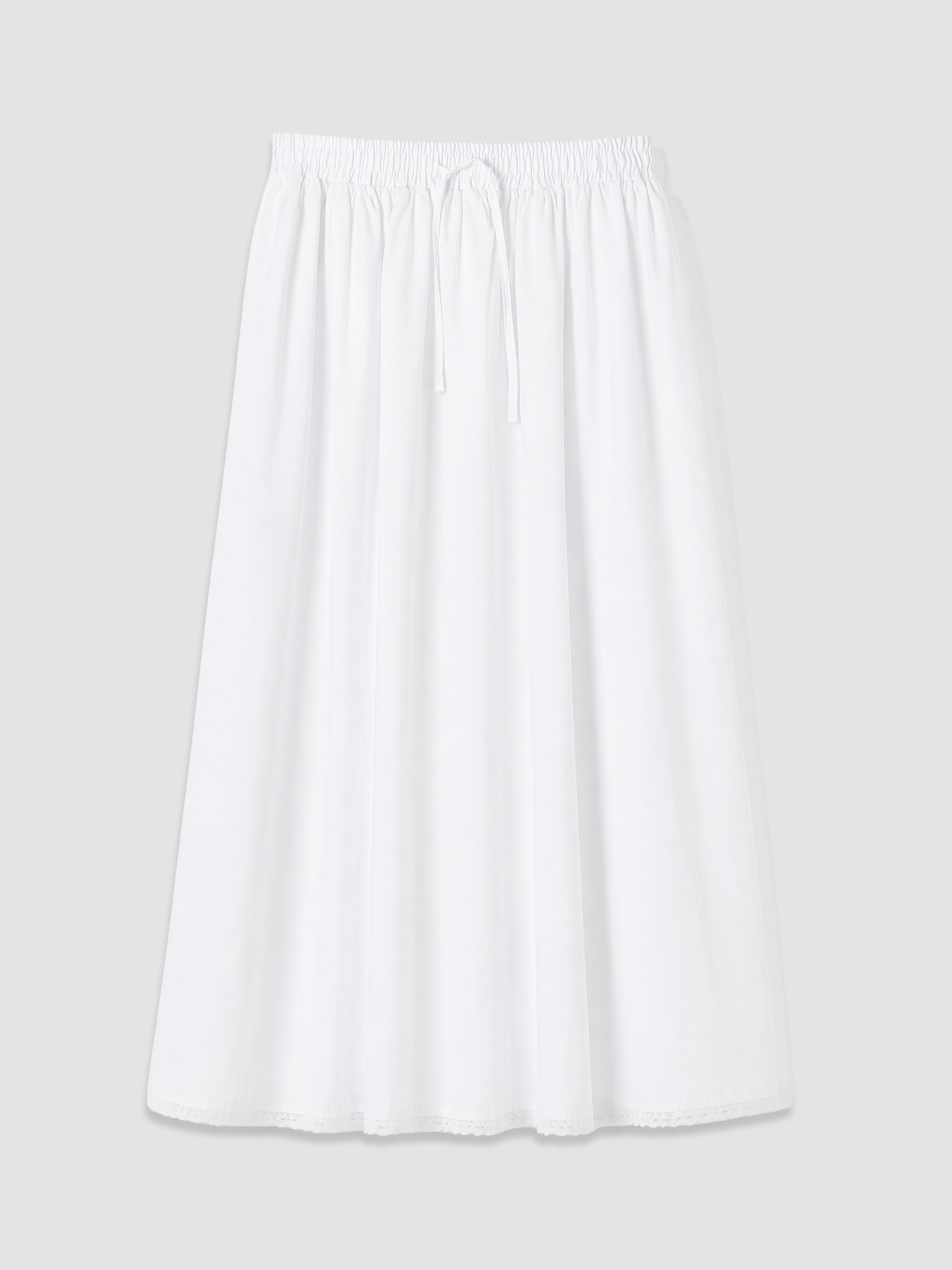 LCW Modest Beli Lastikli Kloş Etek görsel 5