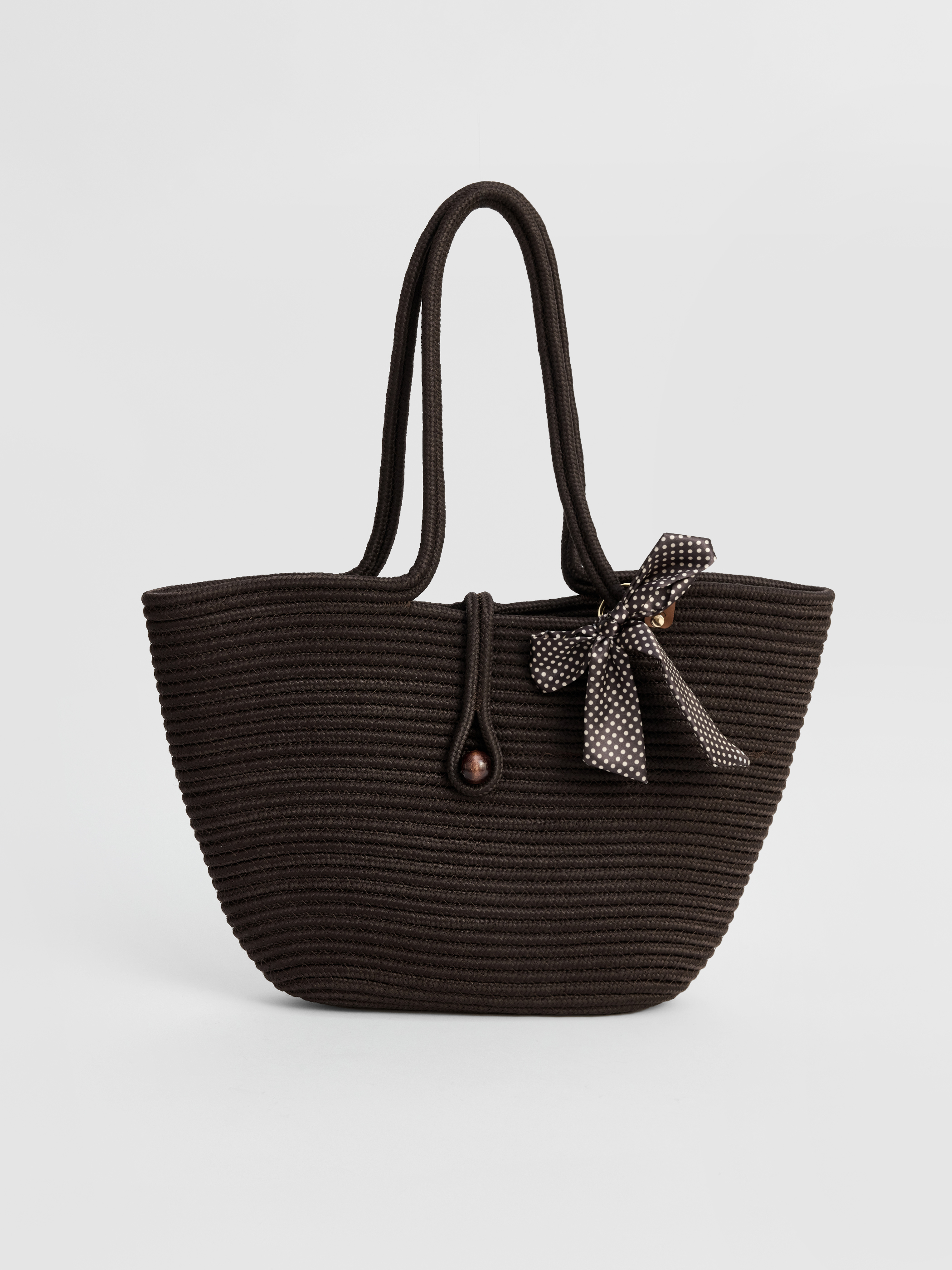 LCW ACCESSORIES Fiyonk Detaylı Kadın Omuz Çantası görsel 2