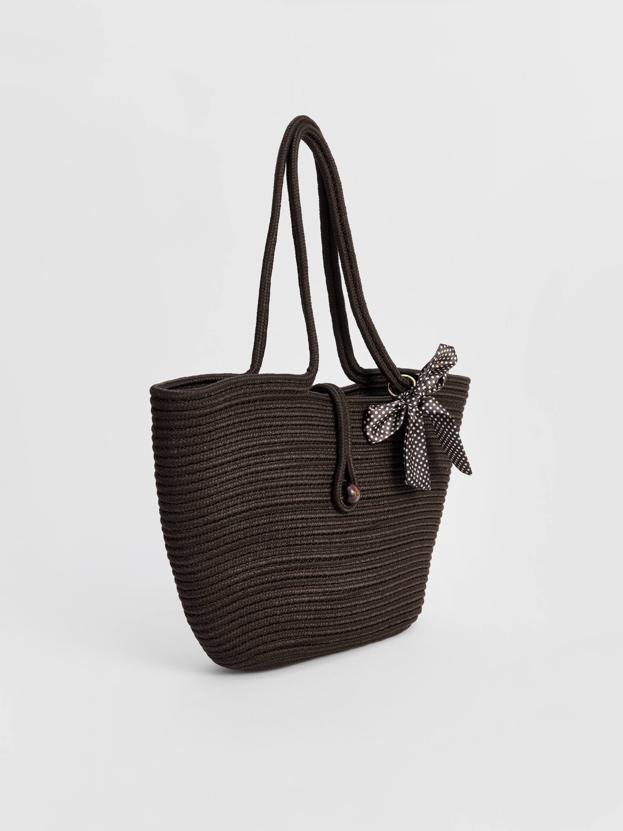 LCW ACCESSORIES Fiyonk Detaylı Kadın Omuz Çantası görsel 3