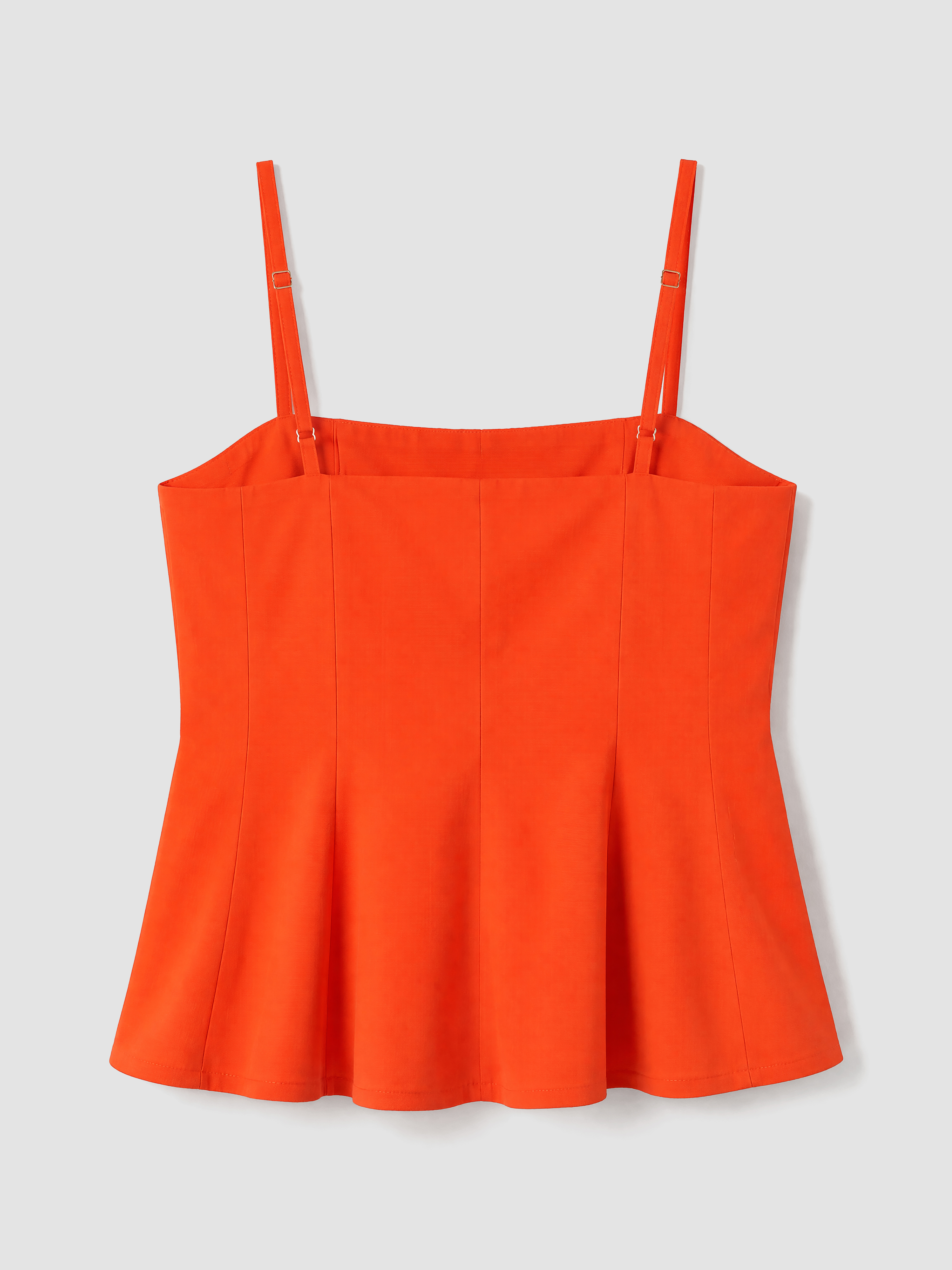 LCW Vision Kare Yaka İp Askılı Peplum Bluz görsel 7