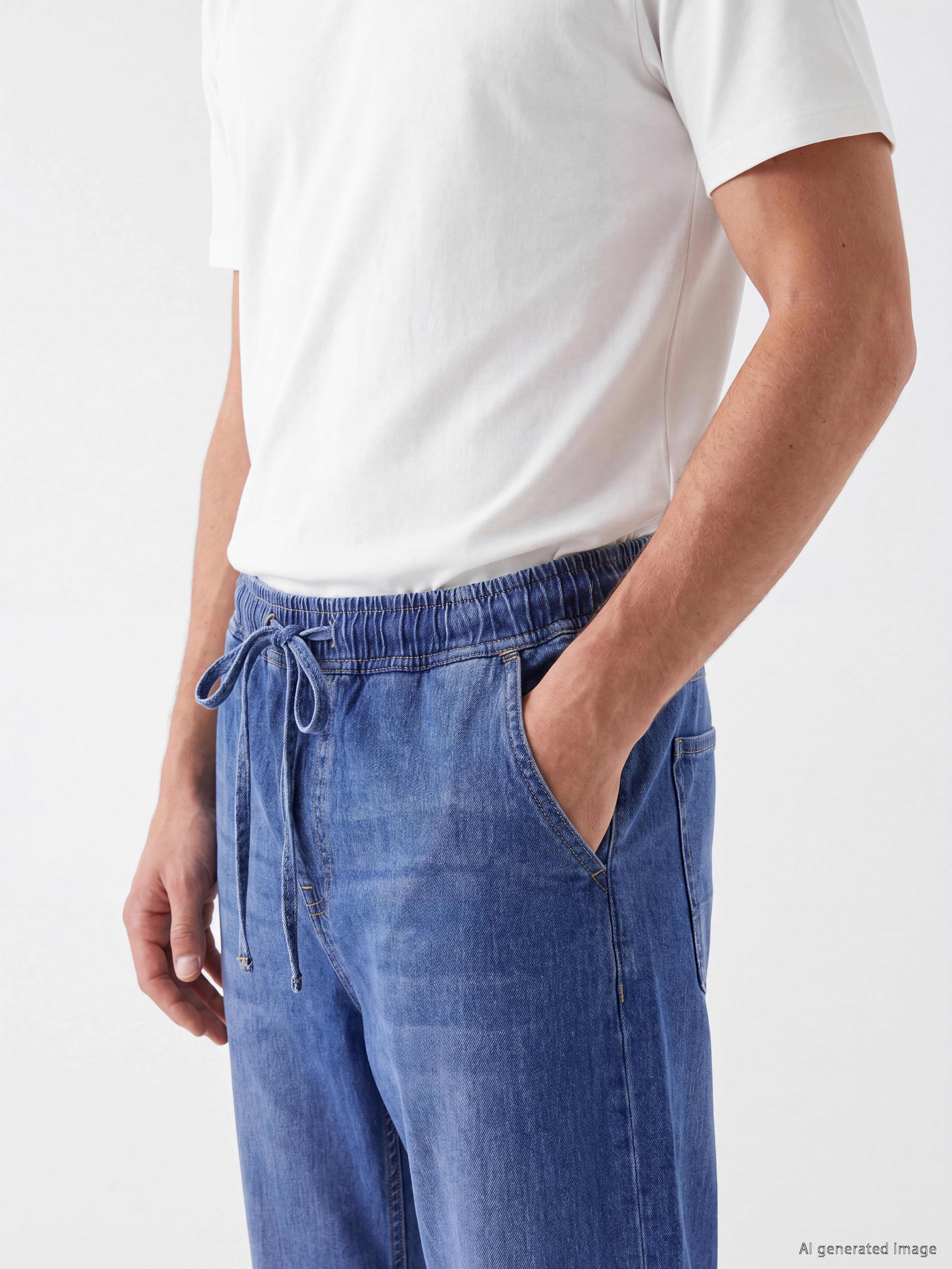 LCW Jeans 710 Loose Fit Erkek Jean Pantolon görsel 3