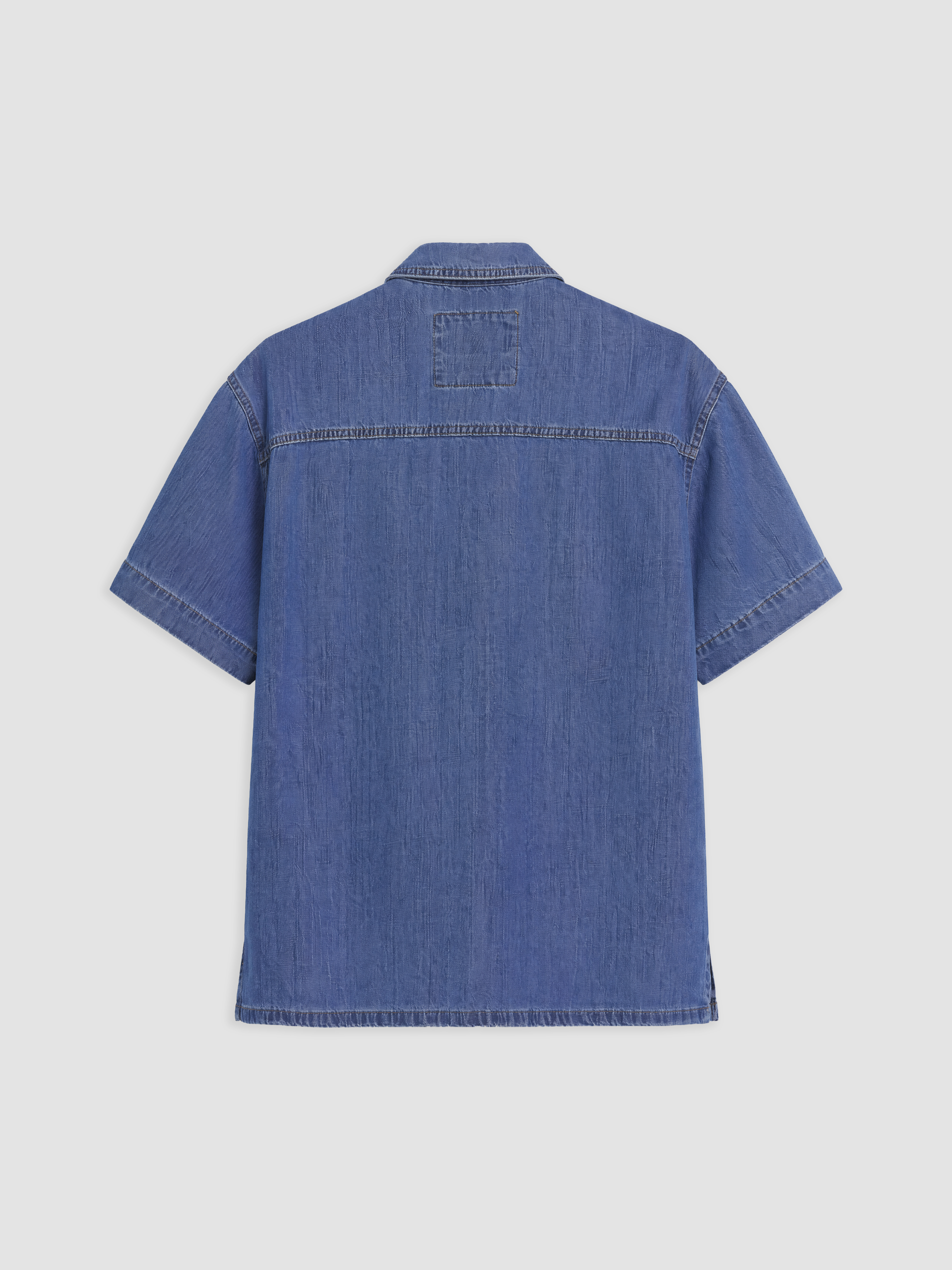 LCW Jeans Relax Fit Erkek Jean Gömlek görsel 5