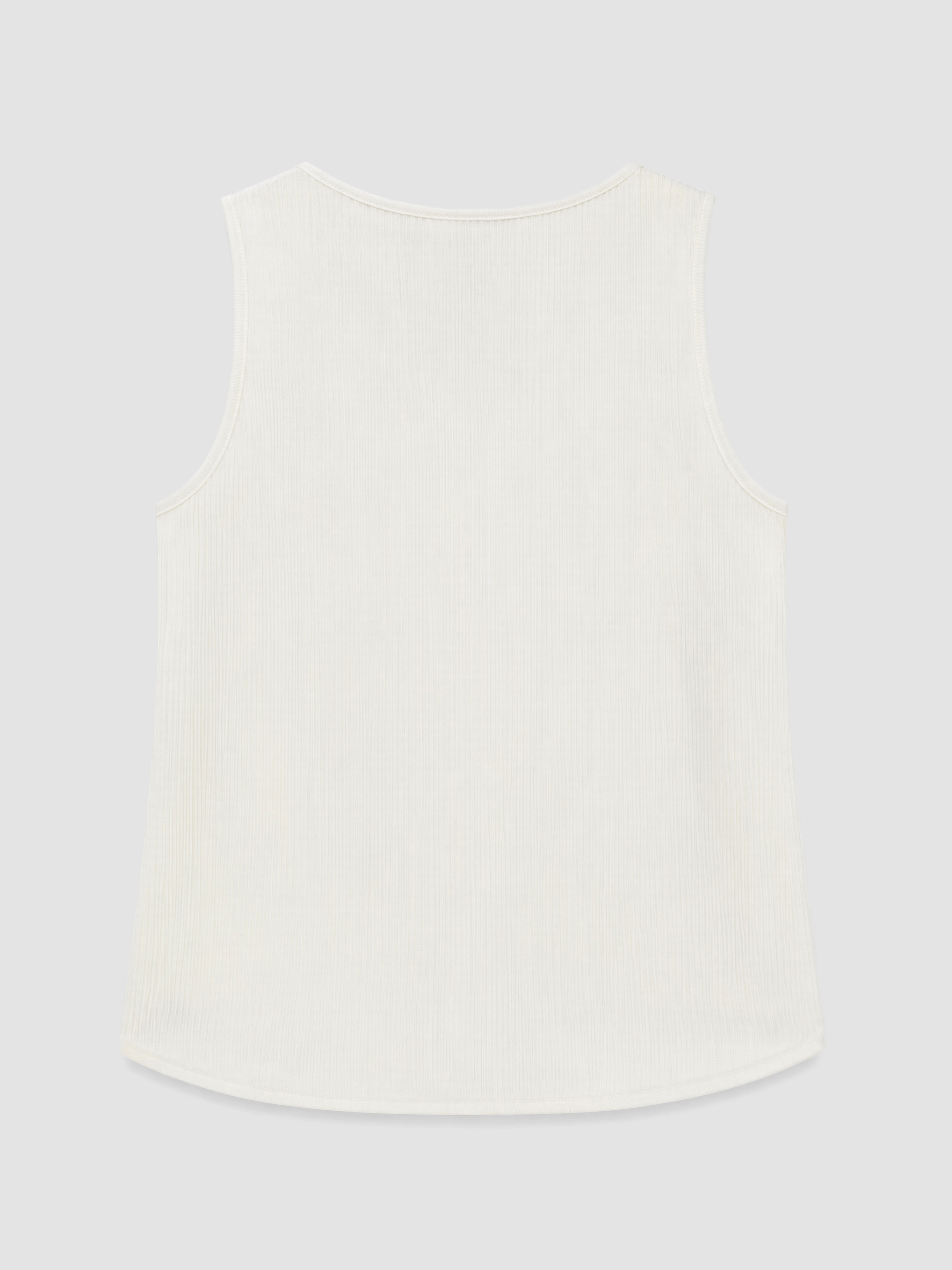 LCW EVERYDAY V Yaka Fitilli Bluz görsel 7