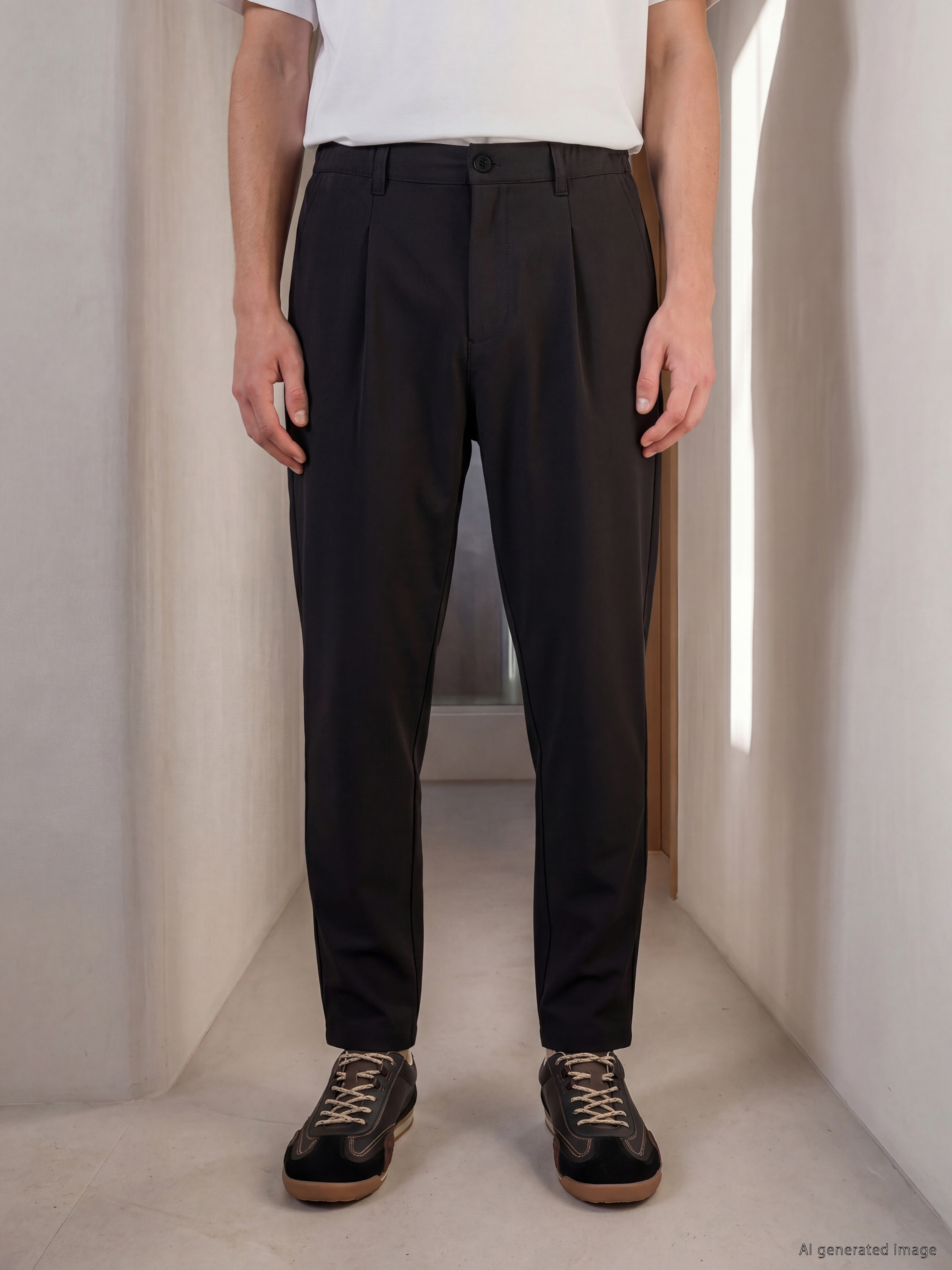 XSIDE Regular Fit Erkek Pileli Pantolon görsel 2