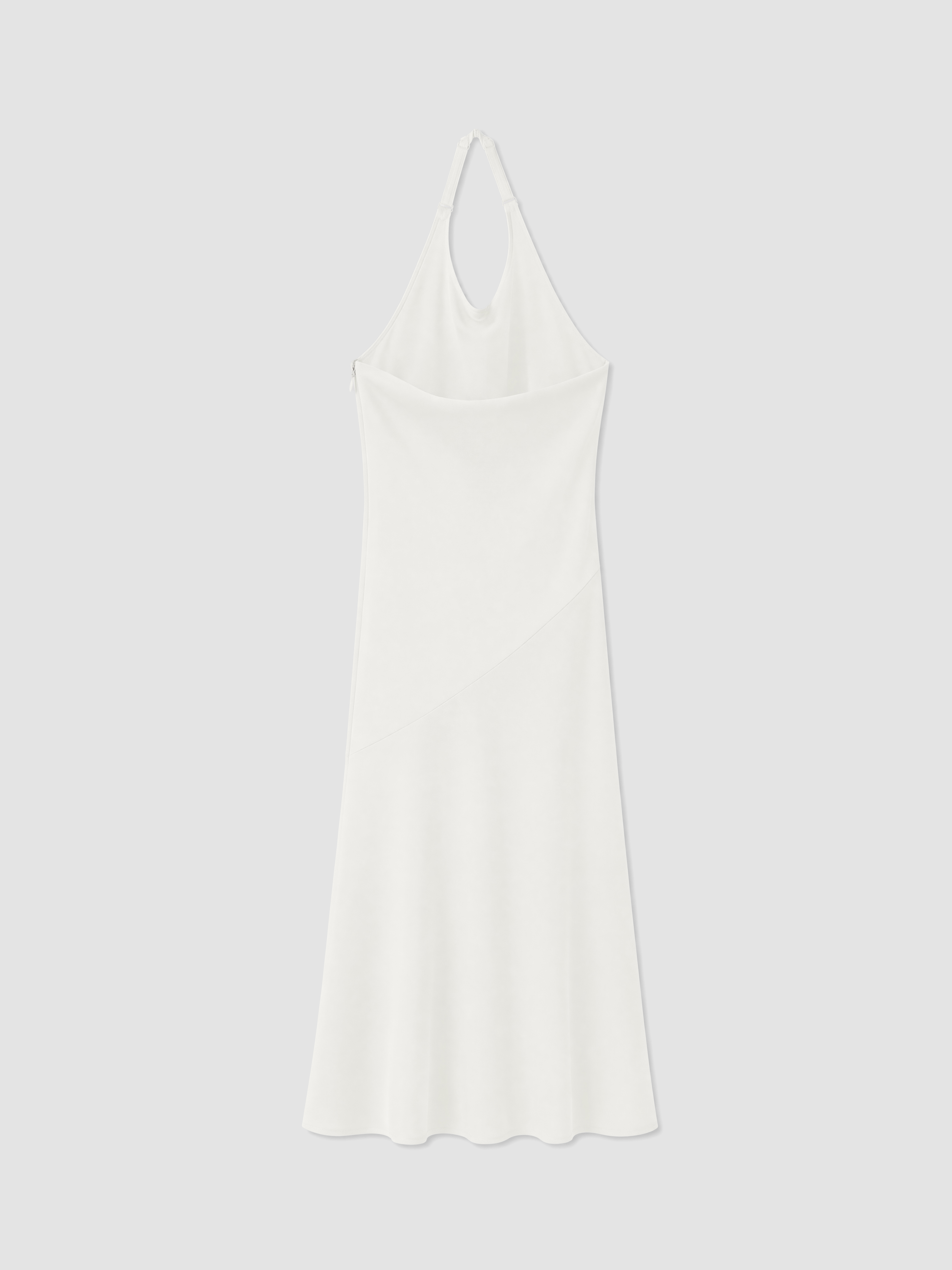 LCW Vision Halter Yaka A Kesim Jean Elbise görsel 8