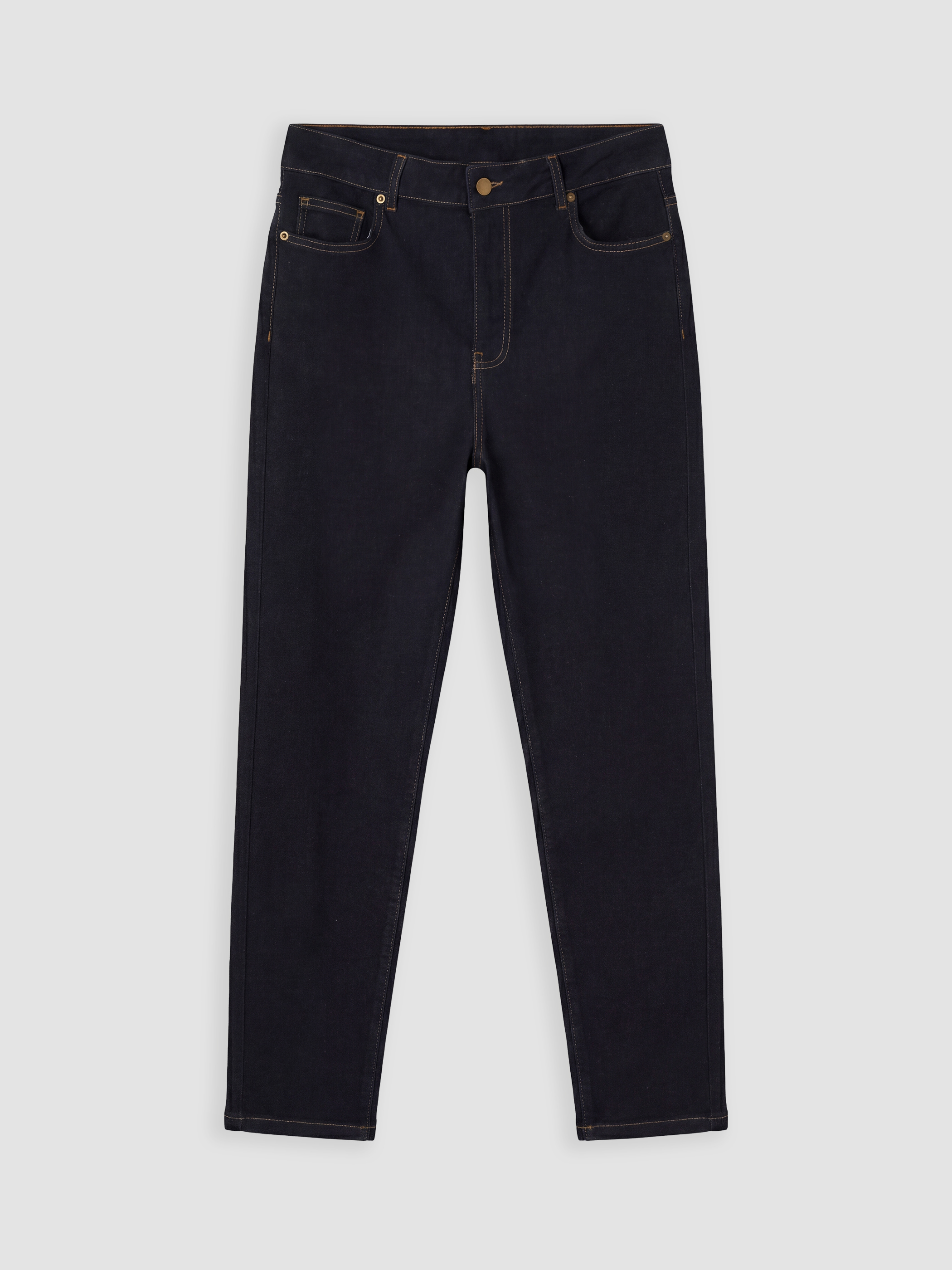 LCW Curve Büyük Beden Slim Mom Kadın Jean Pantolon görsel 5