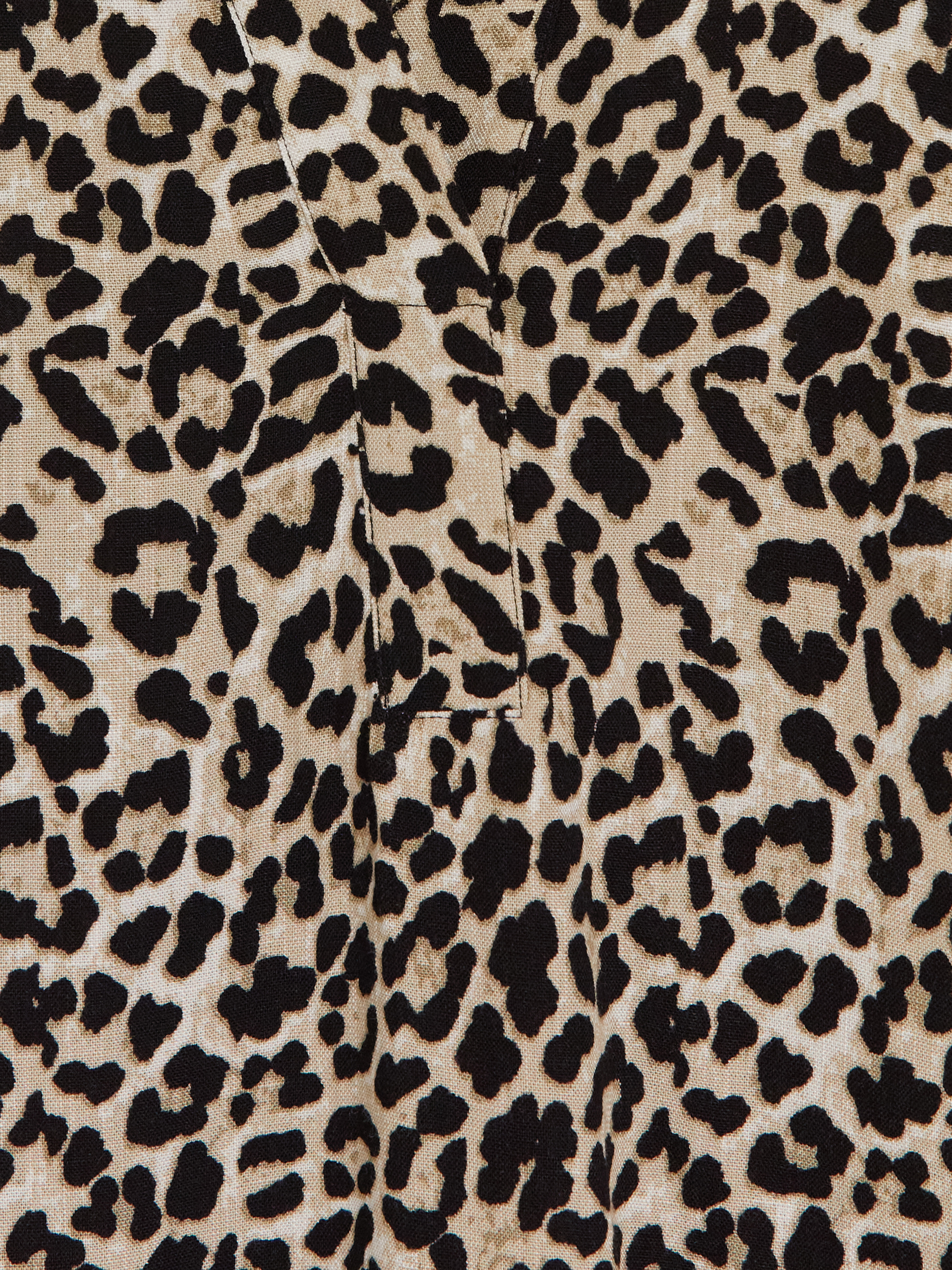 LCW STUDIO Gömlek Yaka Leopar Desenli Bluz görsel 7