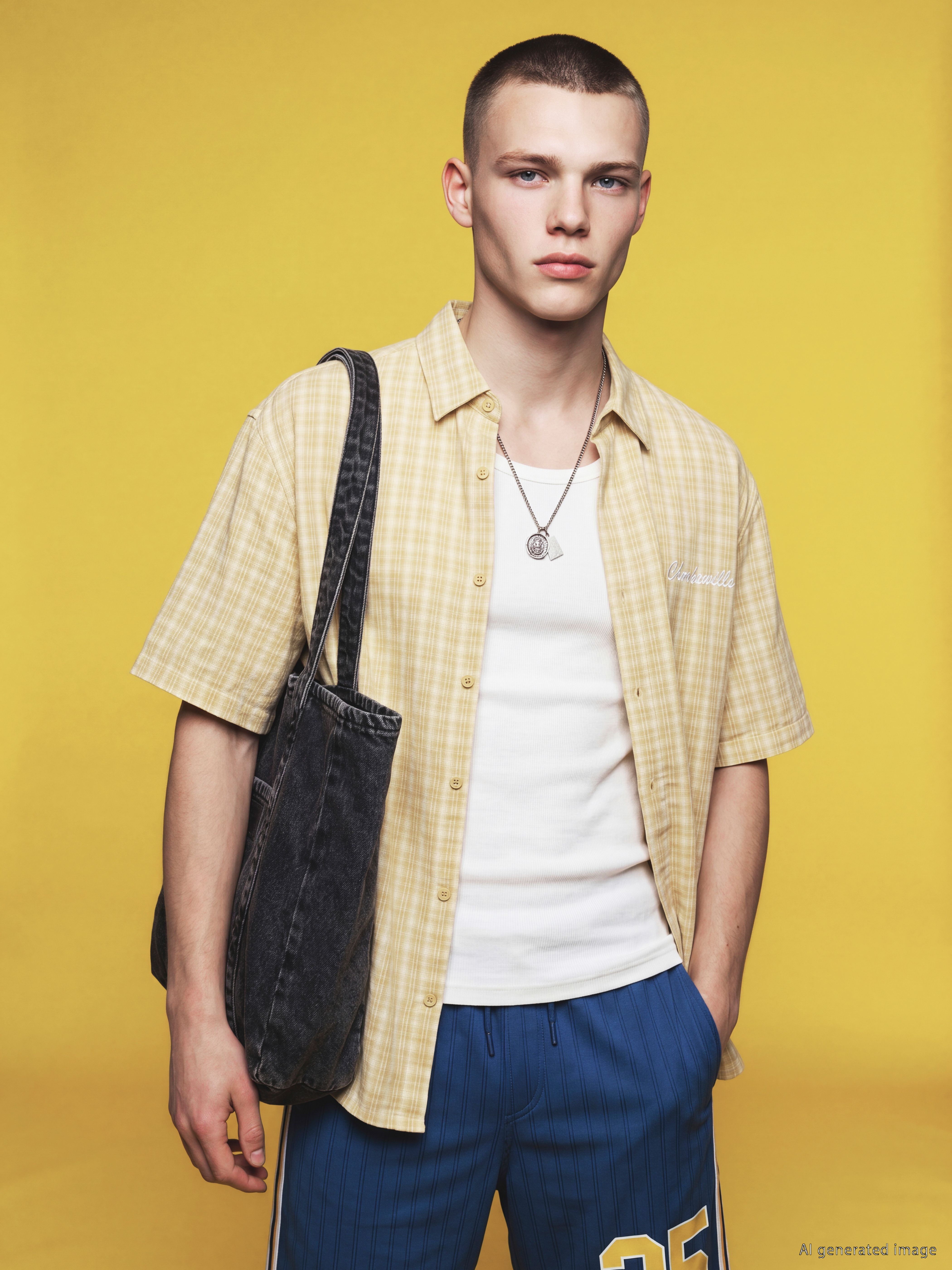 LCW ACCESSORIES Jean Erkek Omuz Çantası