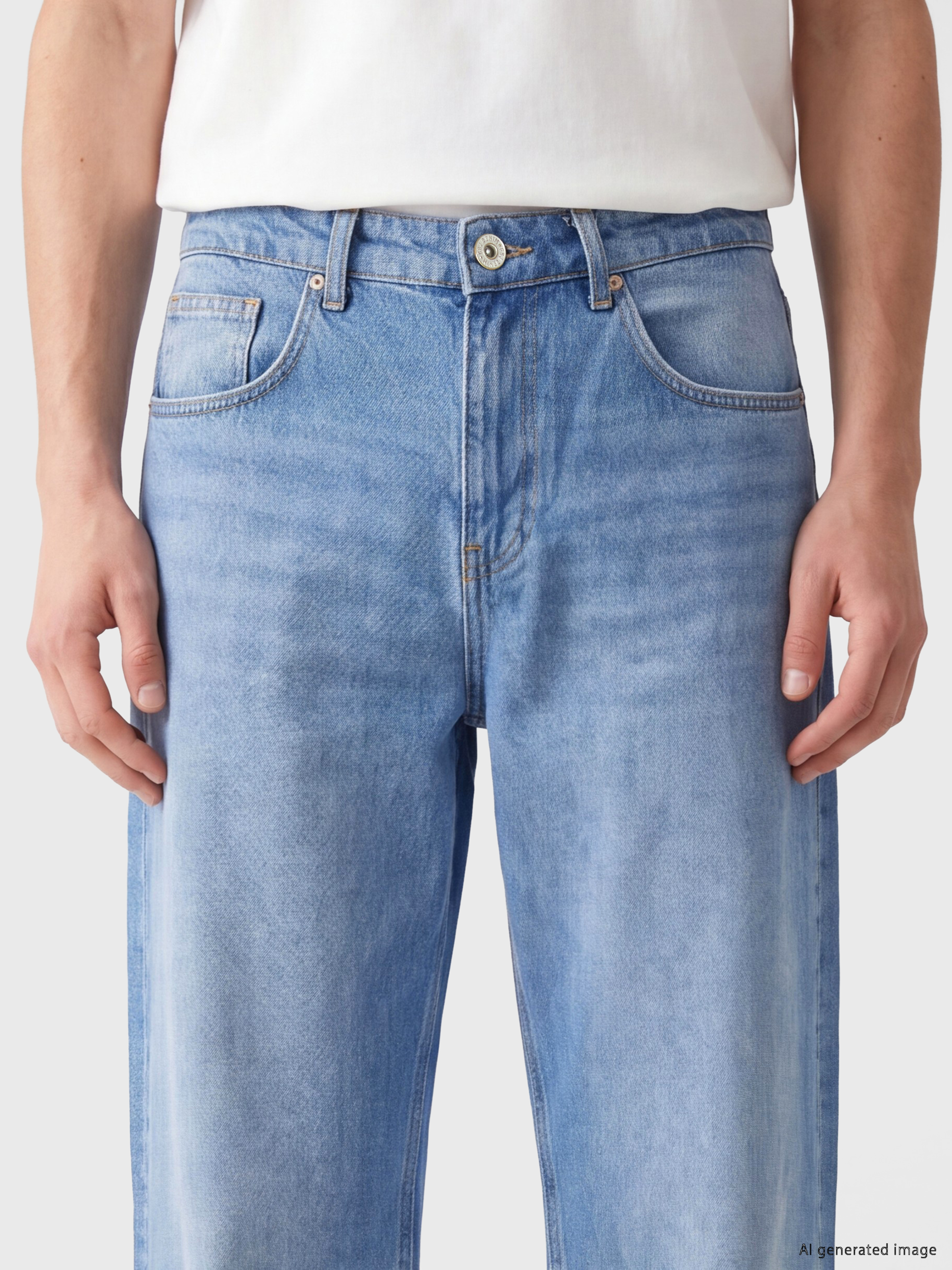 XSIDE 710 Loose Fit Erkek Jean Pantolon görsel 2