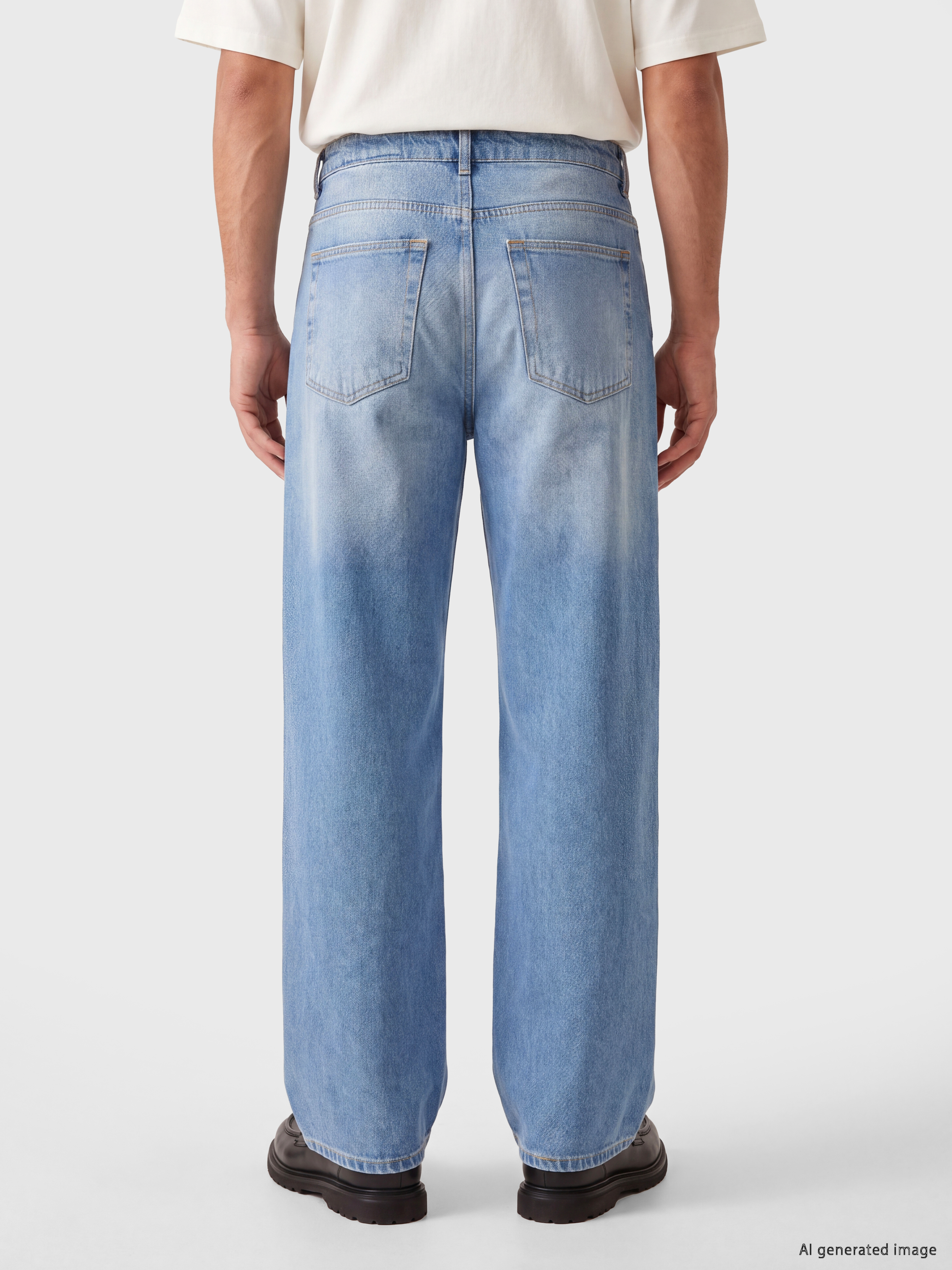 XSIDE 710 Loose Fit Erkek Jean Pantolon görsel 3