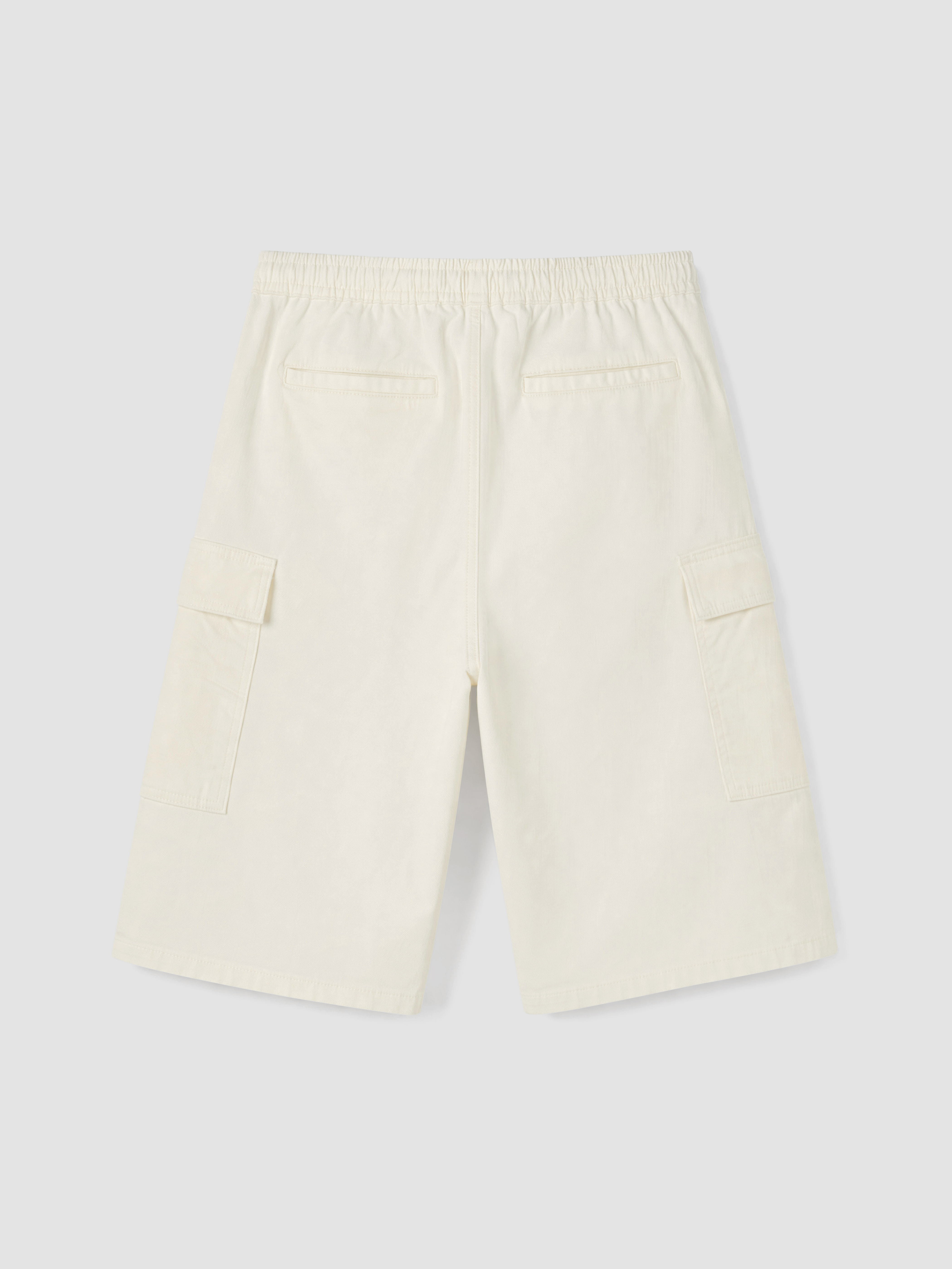 XSIDE Relax Fit Gabardin Erkek Kargo Şort görsel 7