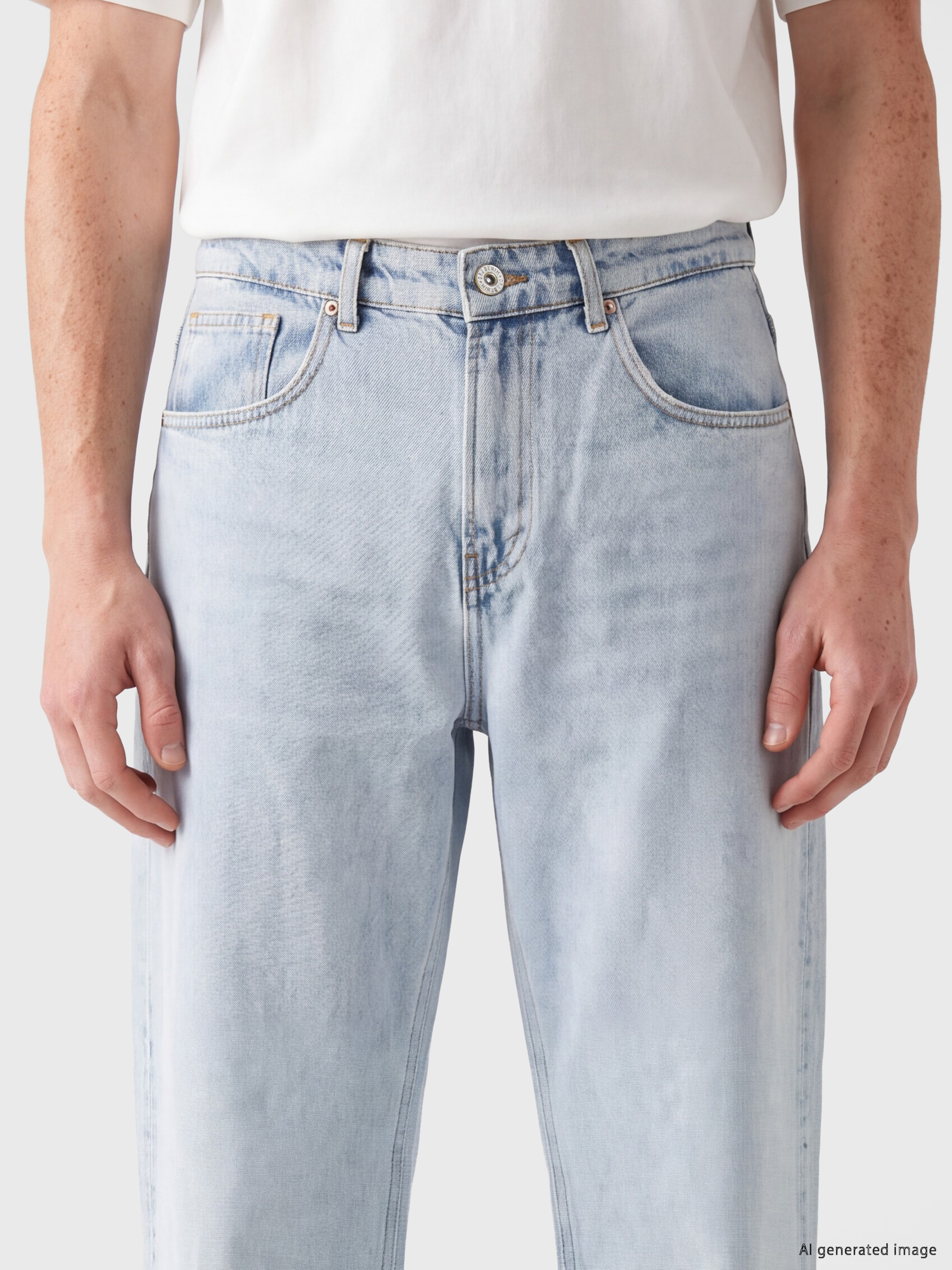 XSIDE 710 Loose Fit Erkek Jean Pantolon görsel 2