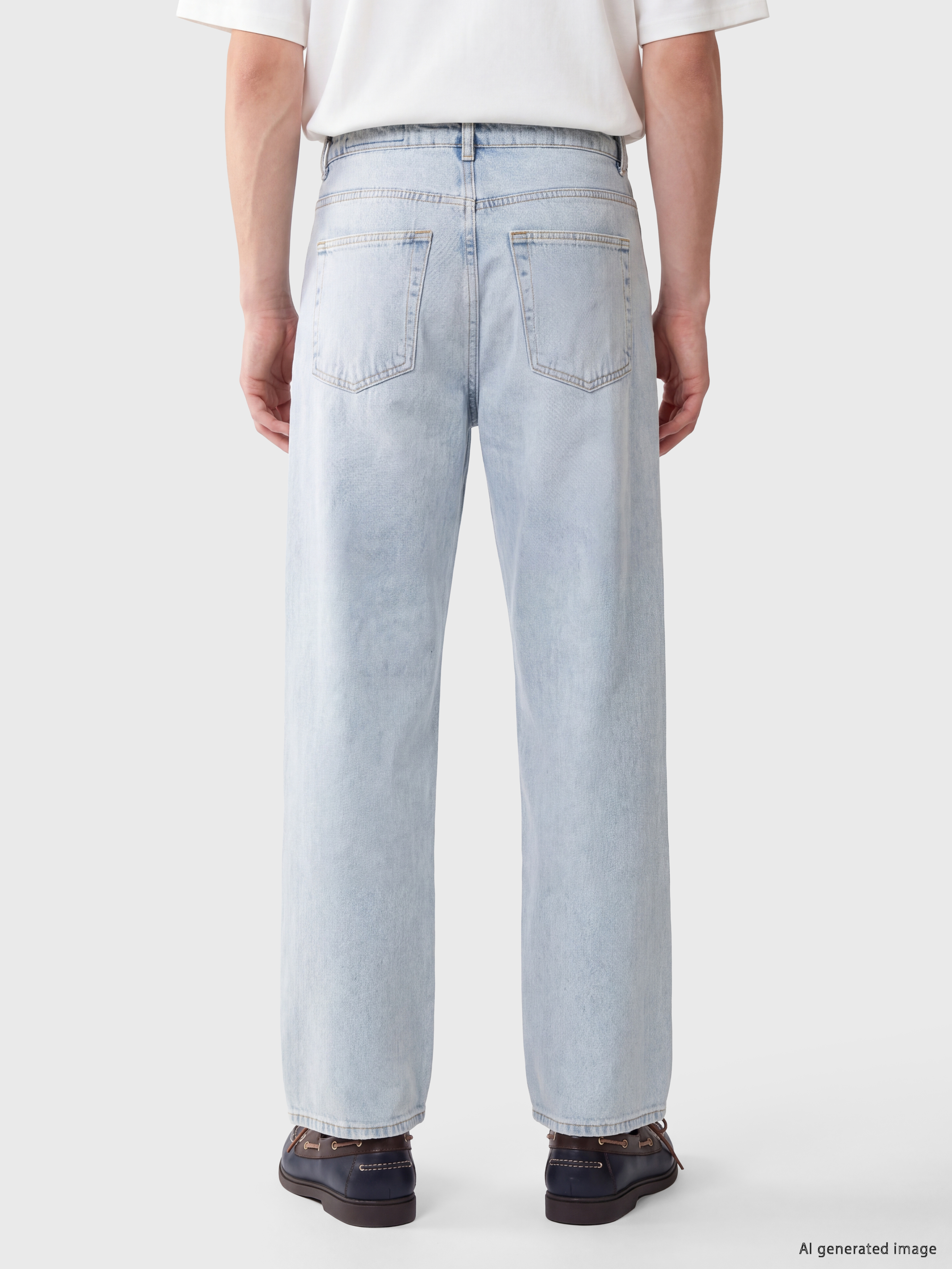 XSIDE 710 Loose Fit Erkek Jean Pantolon görsel 3