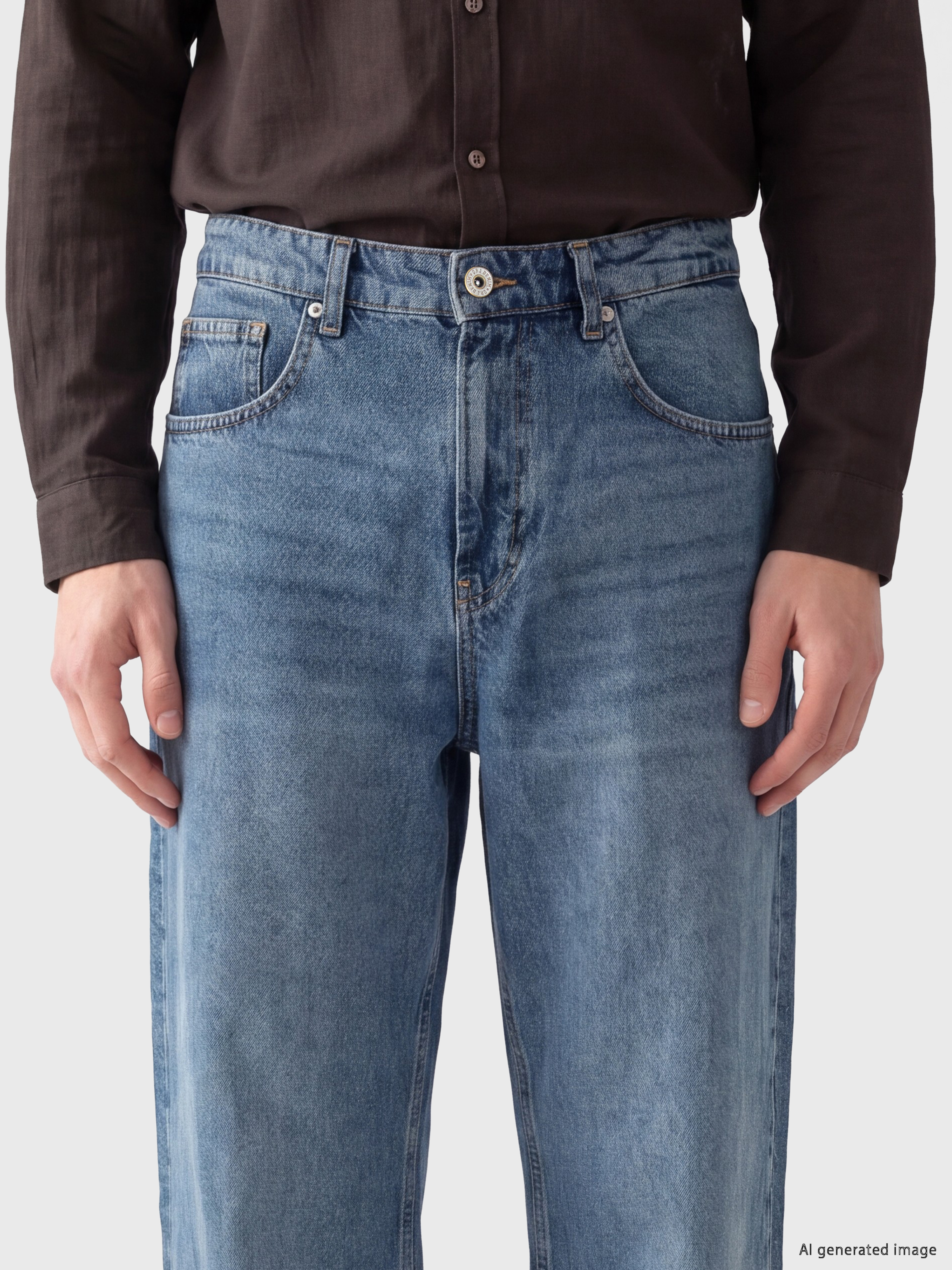 XSIDE 710 Loose Fit Erkek Jean Pantolon görsel 2