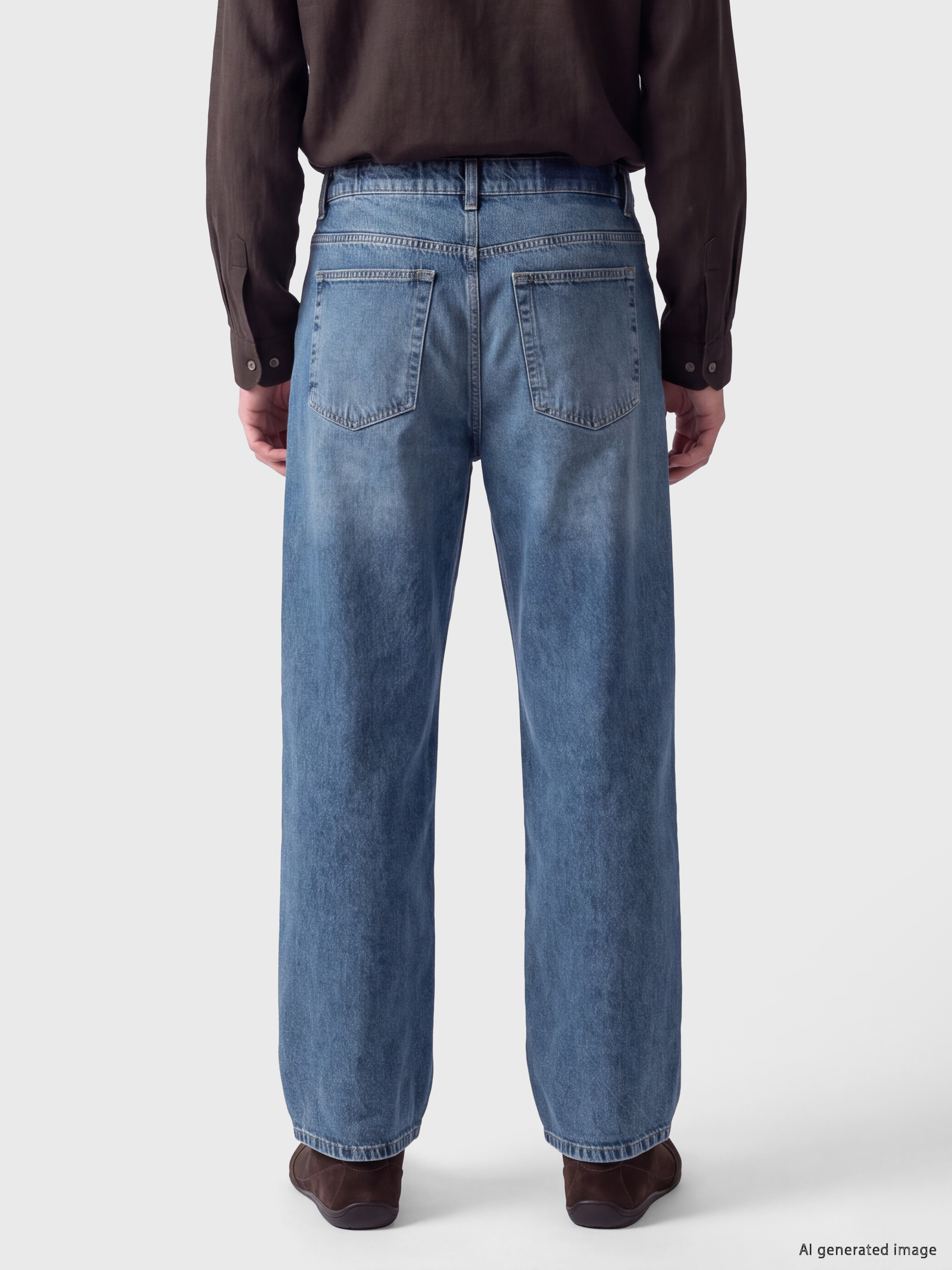 XSIDE 710 Loose Fit Erkek Jean Pantolon görsel 3