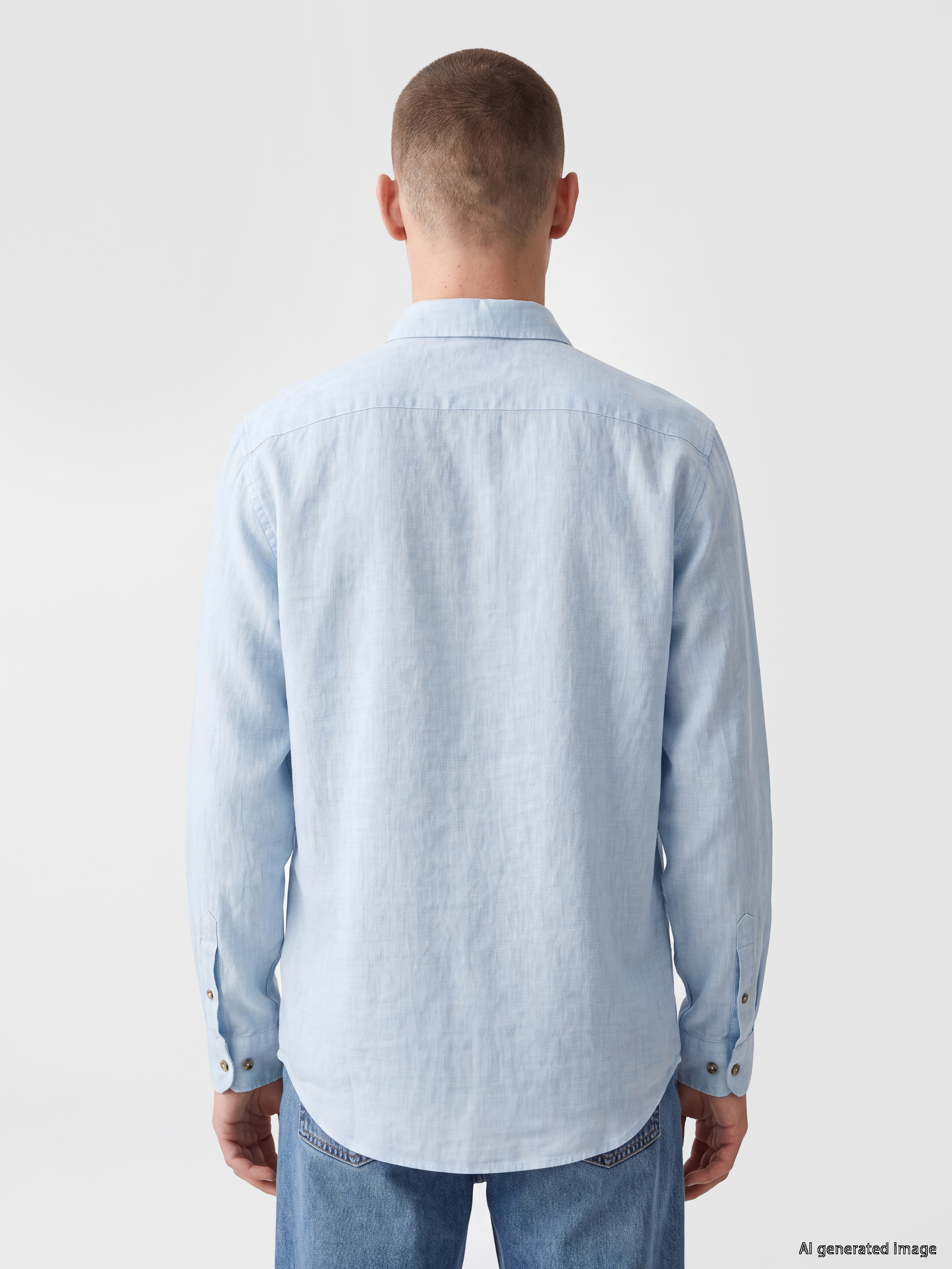 XSIDE Regular Fit Dokulu Erkek Gömlek görsel 4