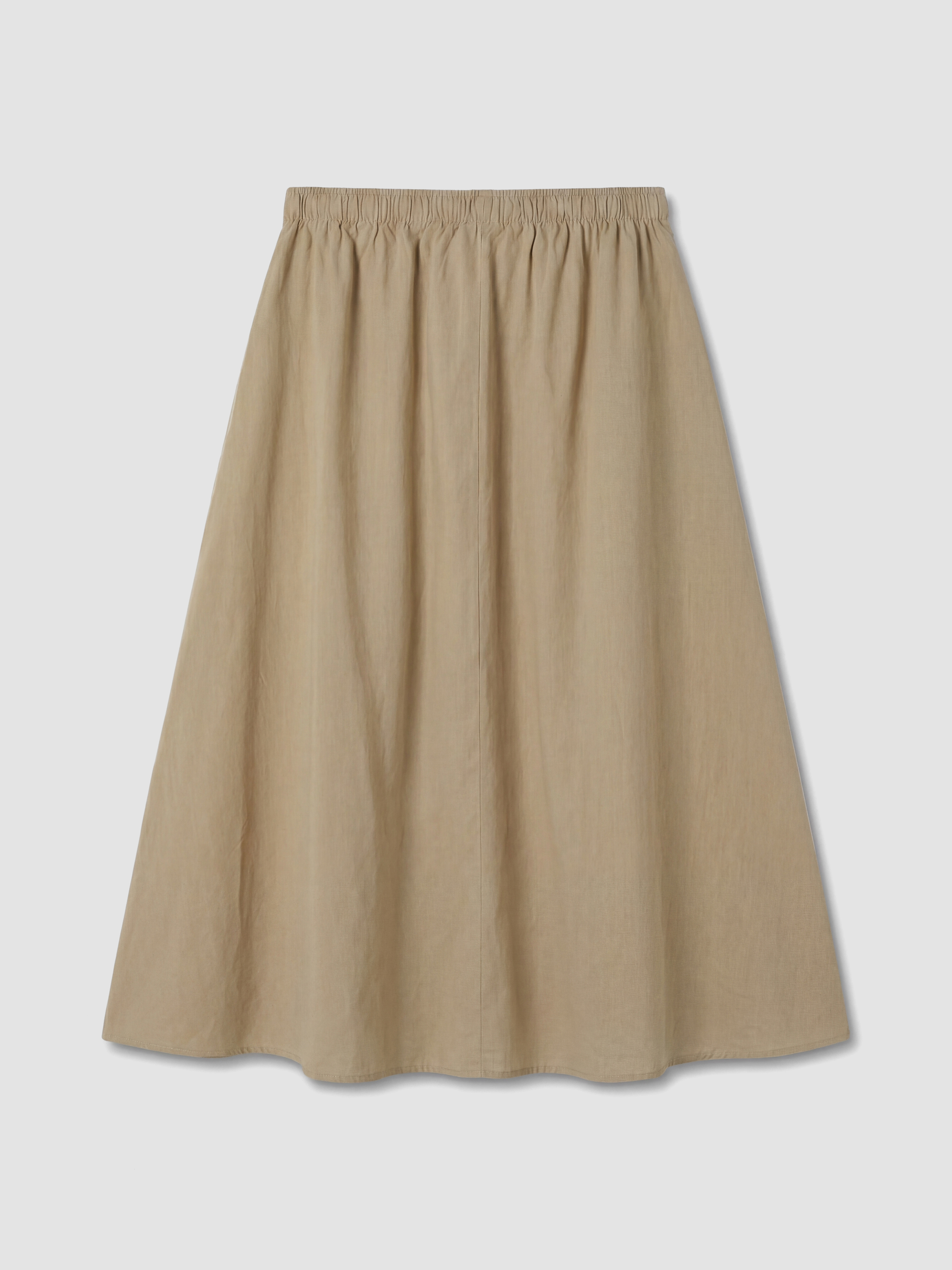 LCW Modest Beli Lastikli Büzgülü Kloş Etek görsel 8