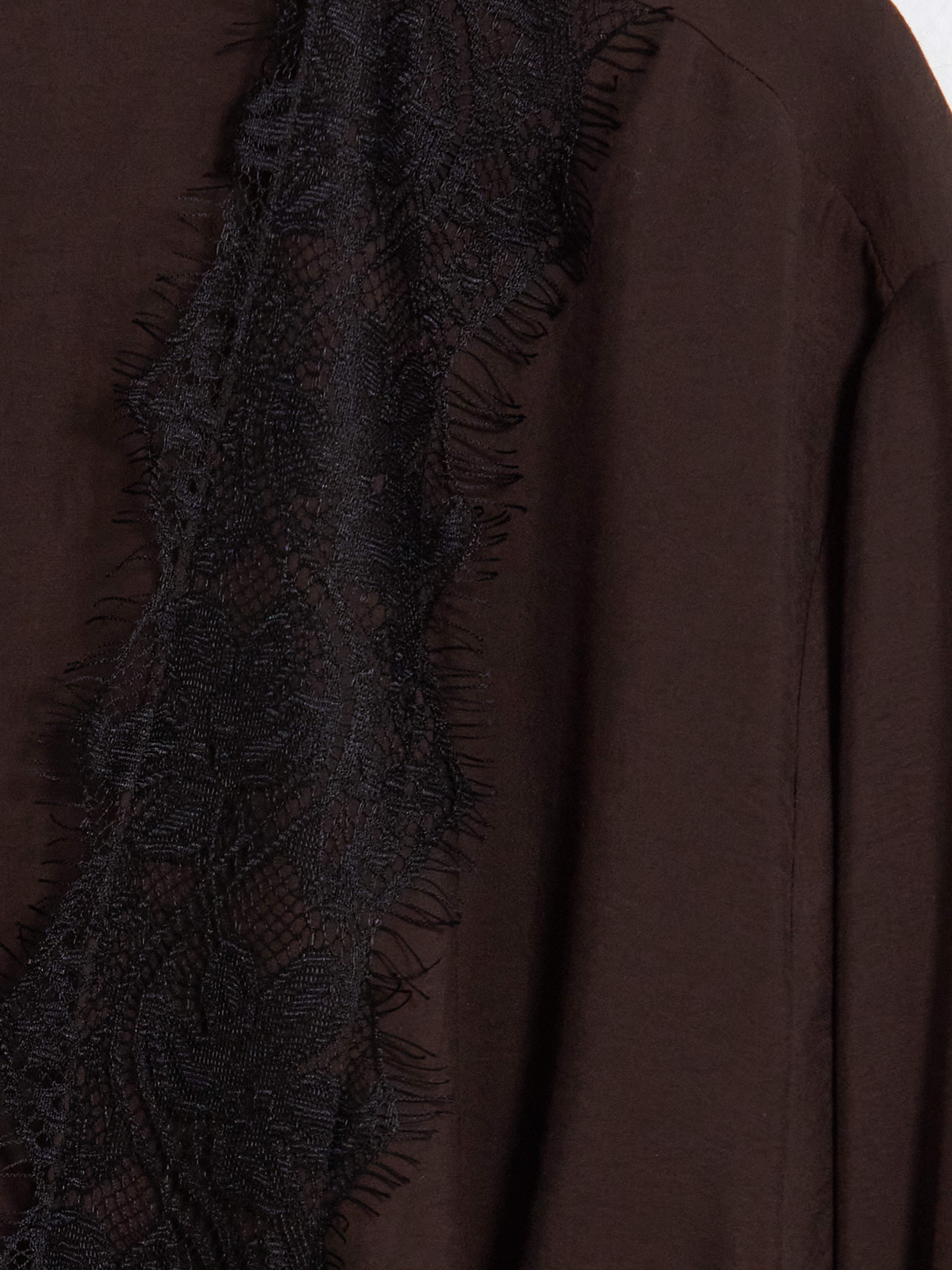 LCW STUDIO Dantel Detaylı Modal Karışımlı Kadın Kimono görsel 6