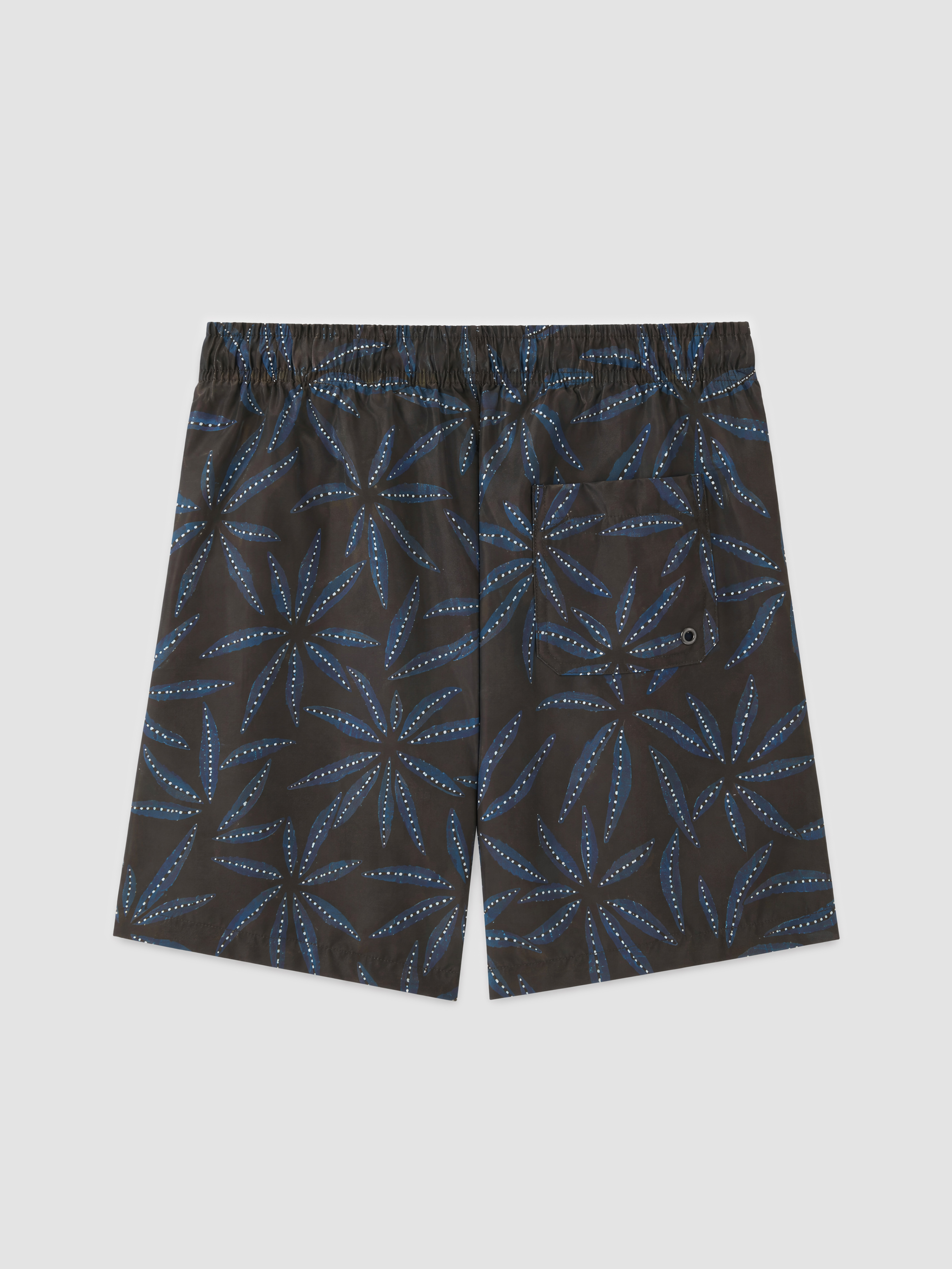 LCW SWIMWEAR Diz Hizası Boy Desenli Erkek Deniz Şortu görsel 6