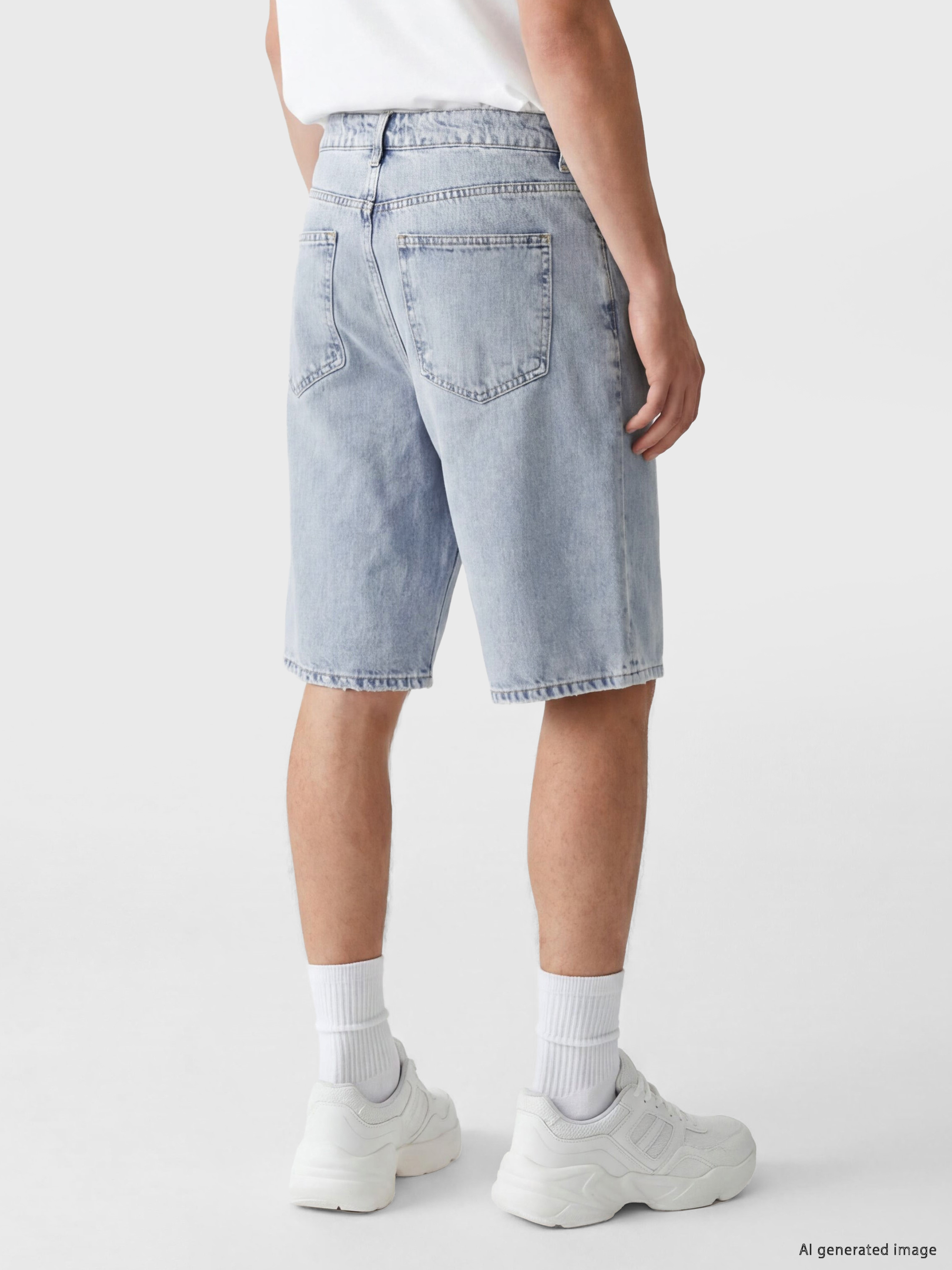 LCW Jeans Relax Fit Erkek Jort görsel 3