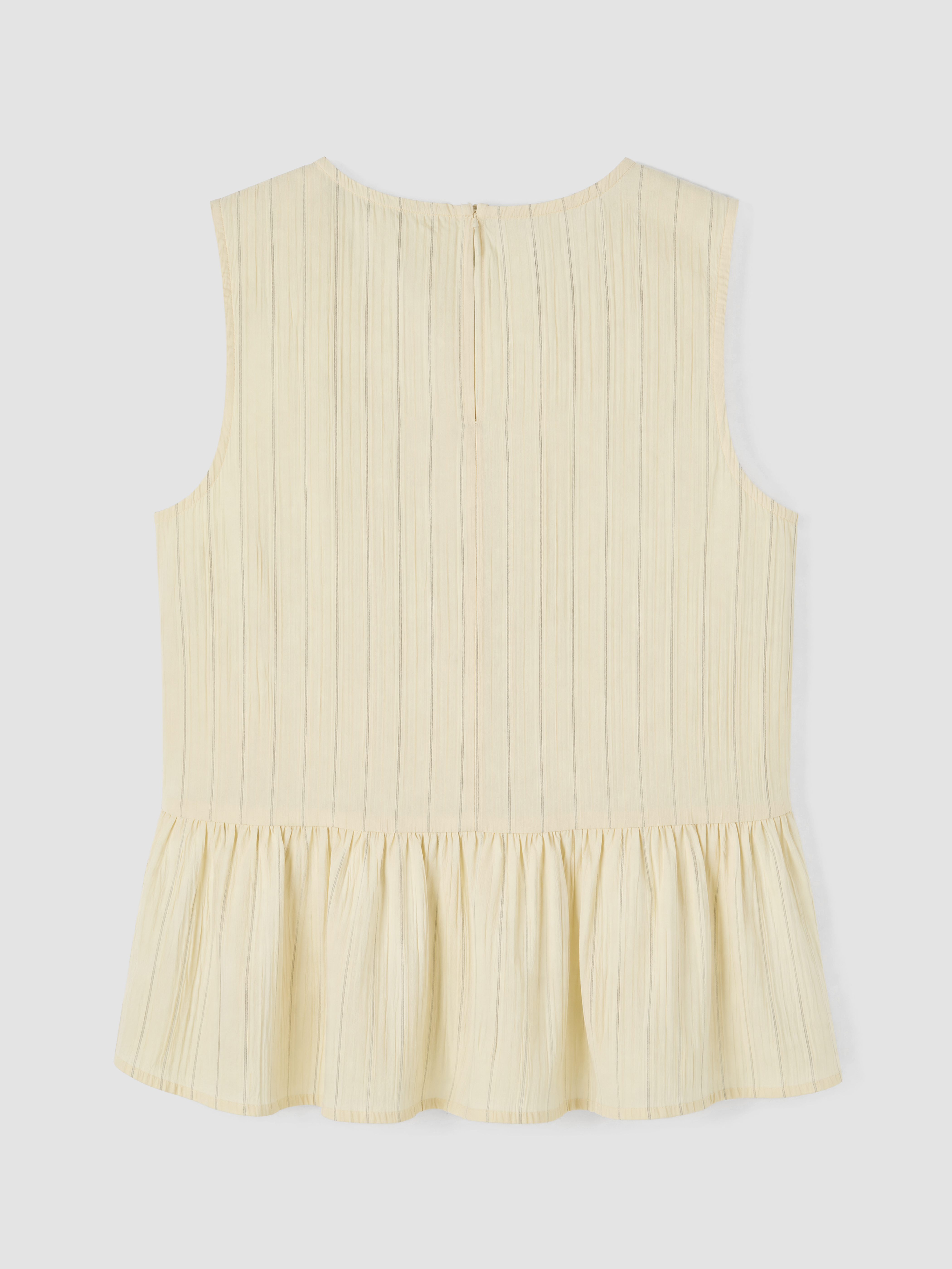 LCW Vision Çizgili Modal Karışımlı Peplum Bluz görsel 7