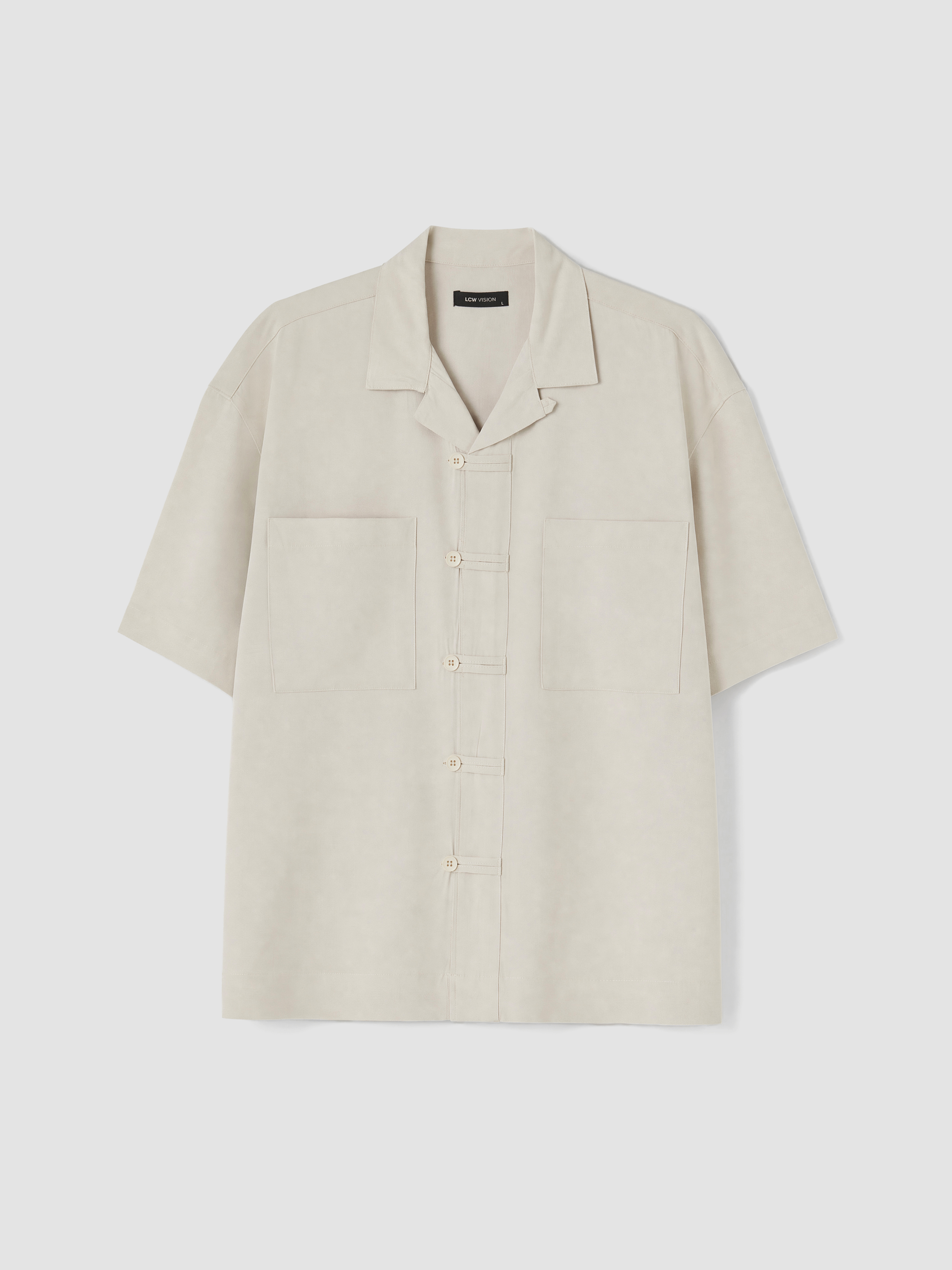 LCW Vision Loose Fit Erkek Gömlek görsel 5