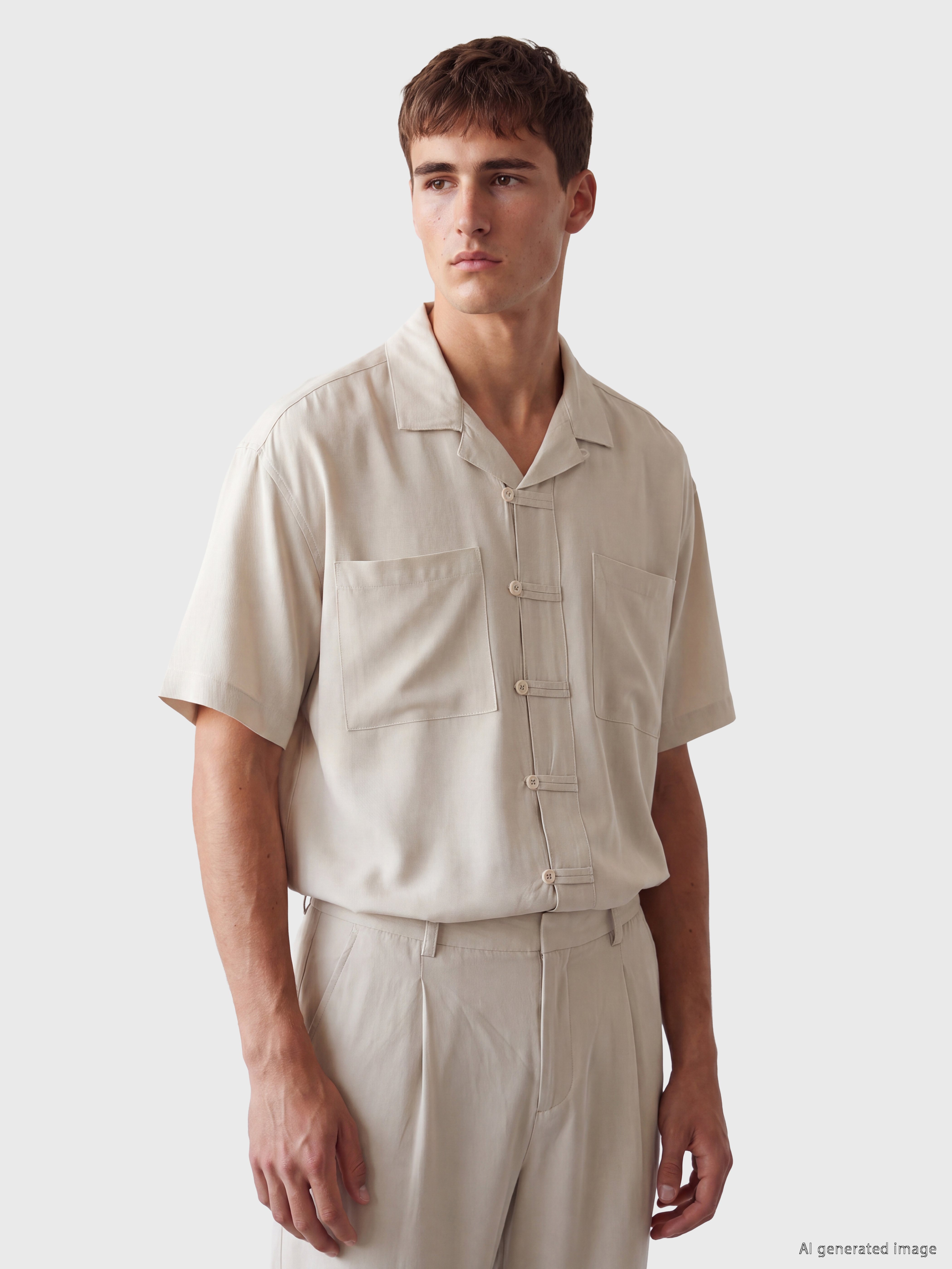 LCW Vision Loose Fit Erkek Gömlek