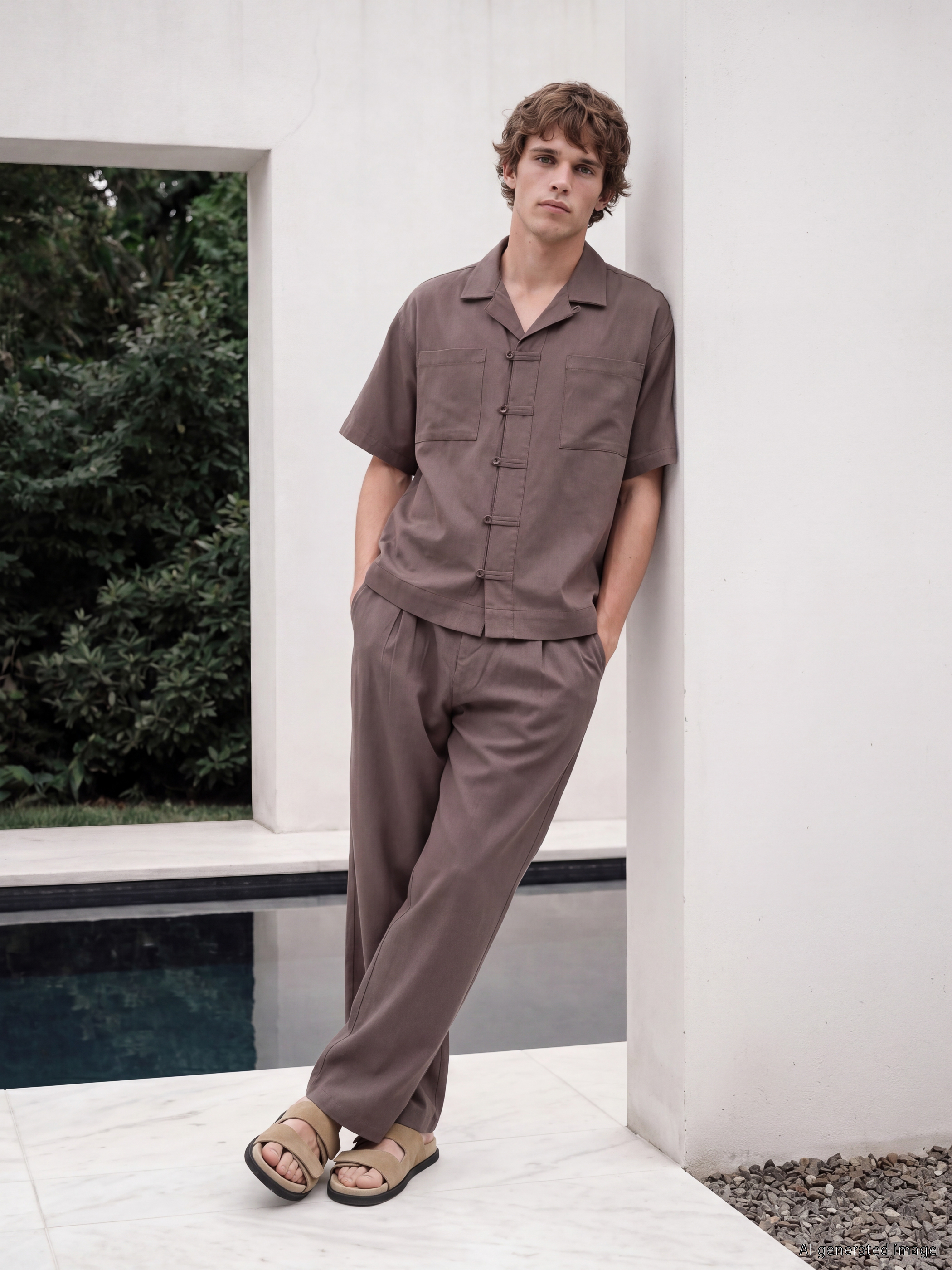 LCW Vision Relax Fit Erkek Pileli Pantolon