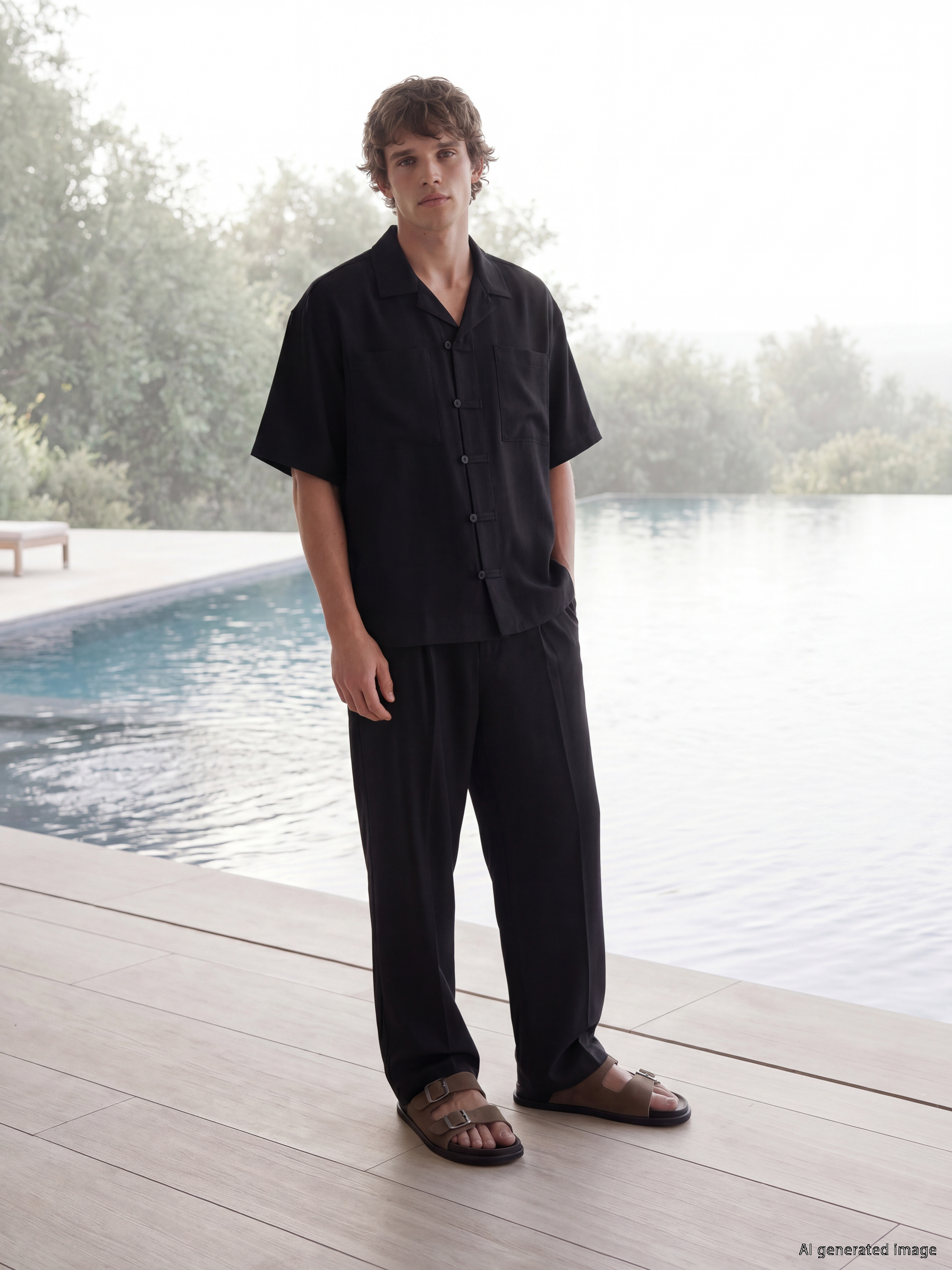 LCW Vision Relax Fit Erkek Pileli Pantolon