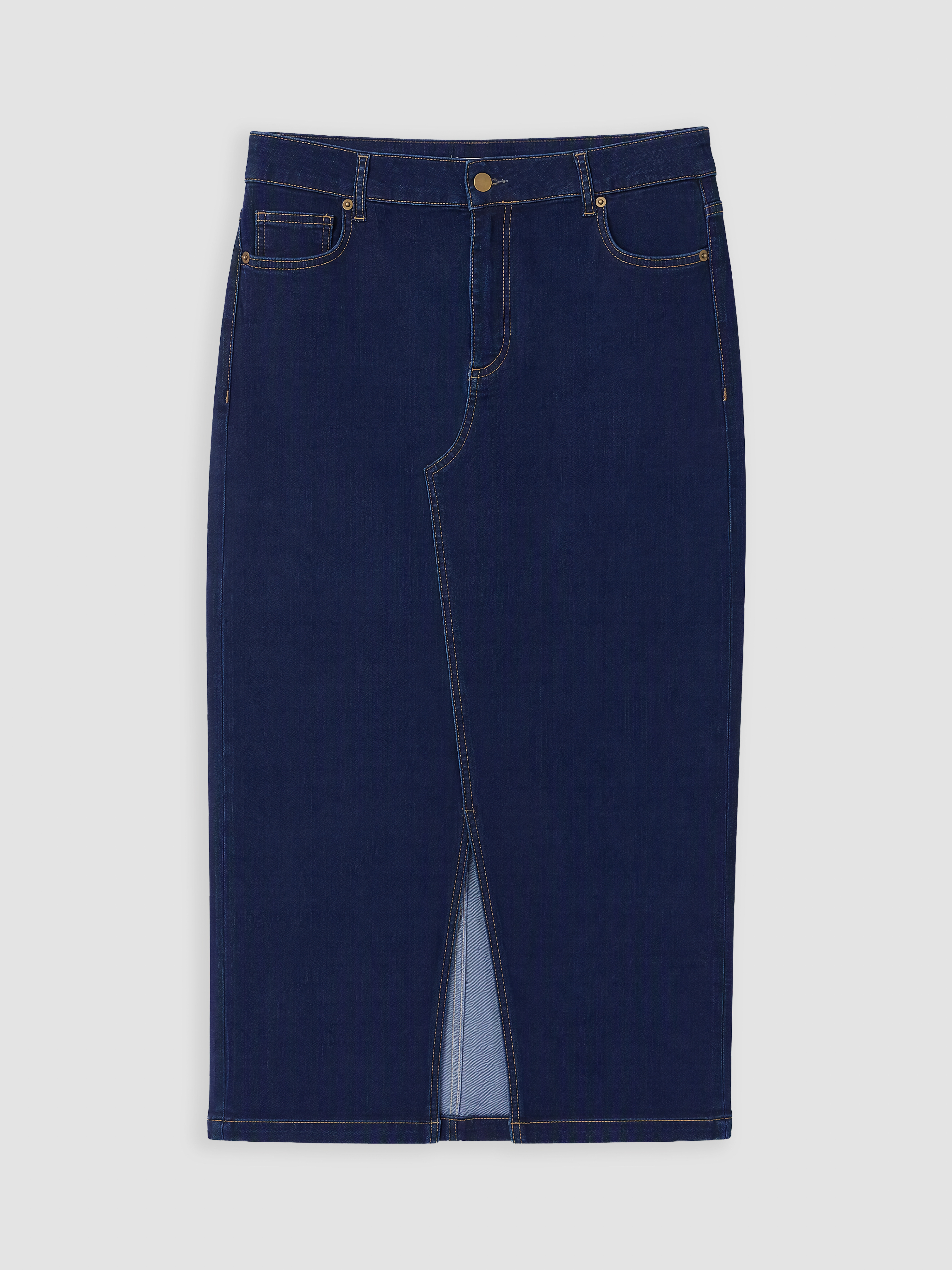 LCW Curve Büyük Beden Regular Fit Jean Etek görsel 3