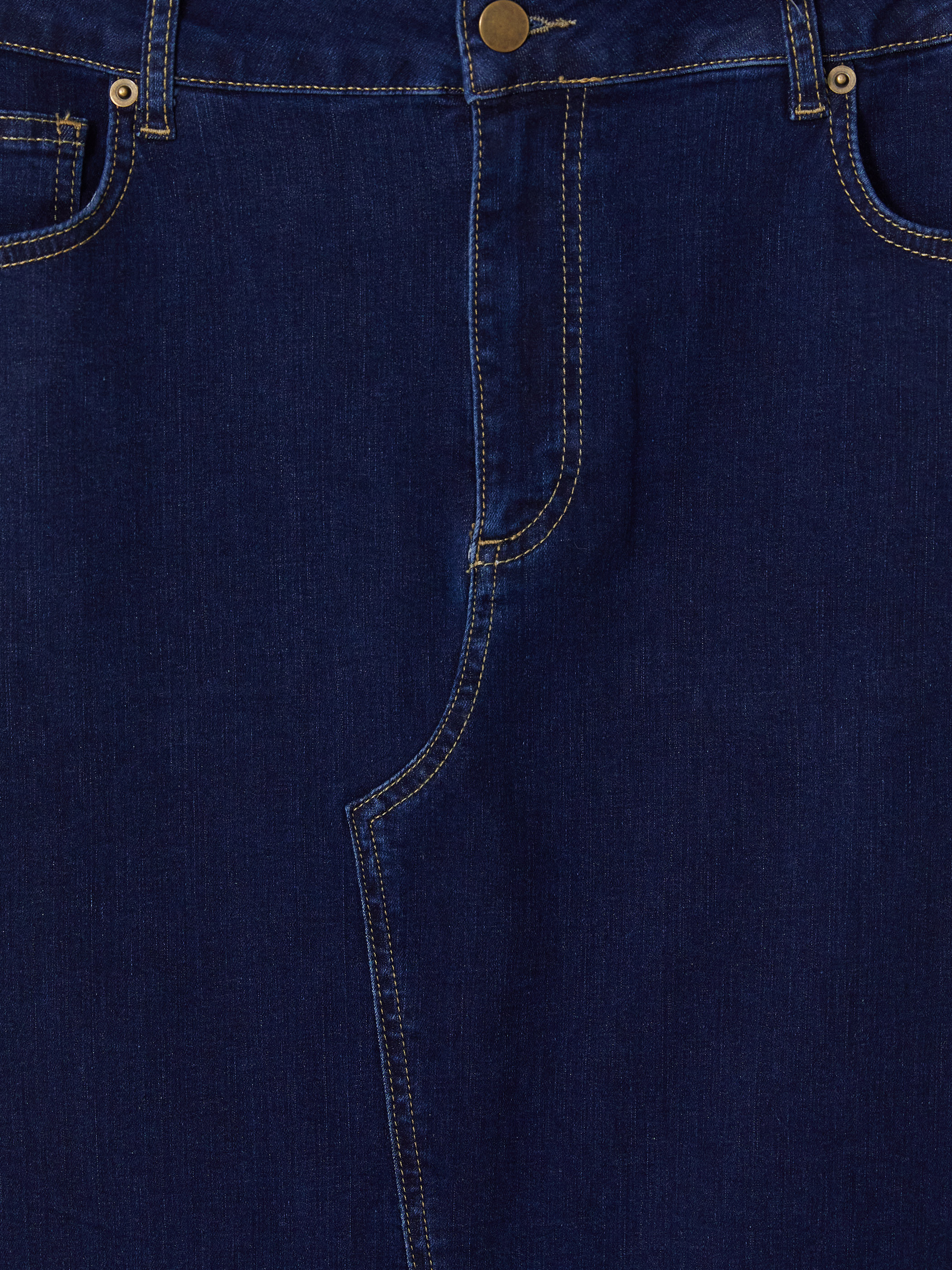 LCW Curve Büyük Beden Regular Fit Jean Etek görsel 4