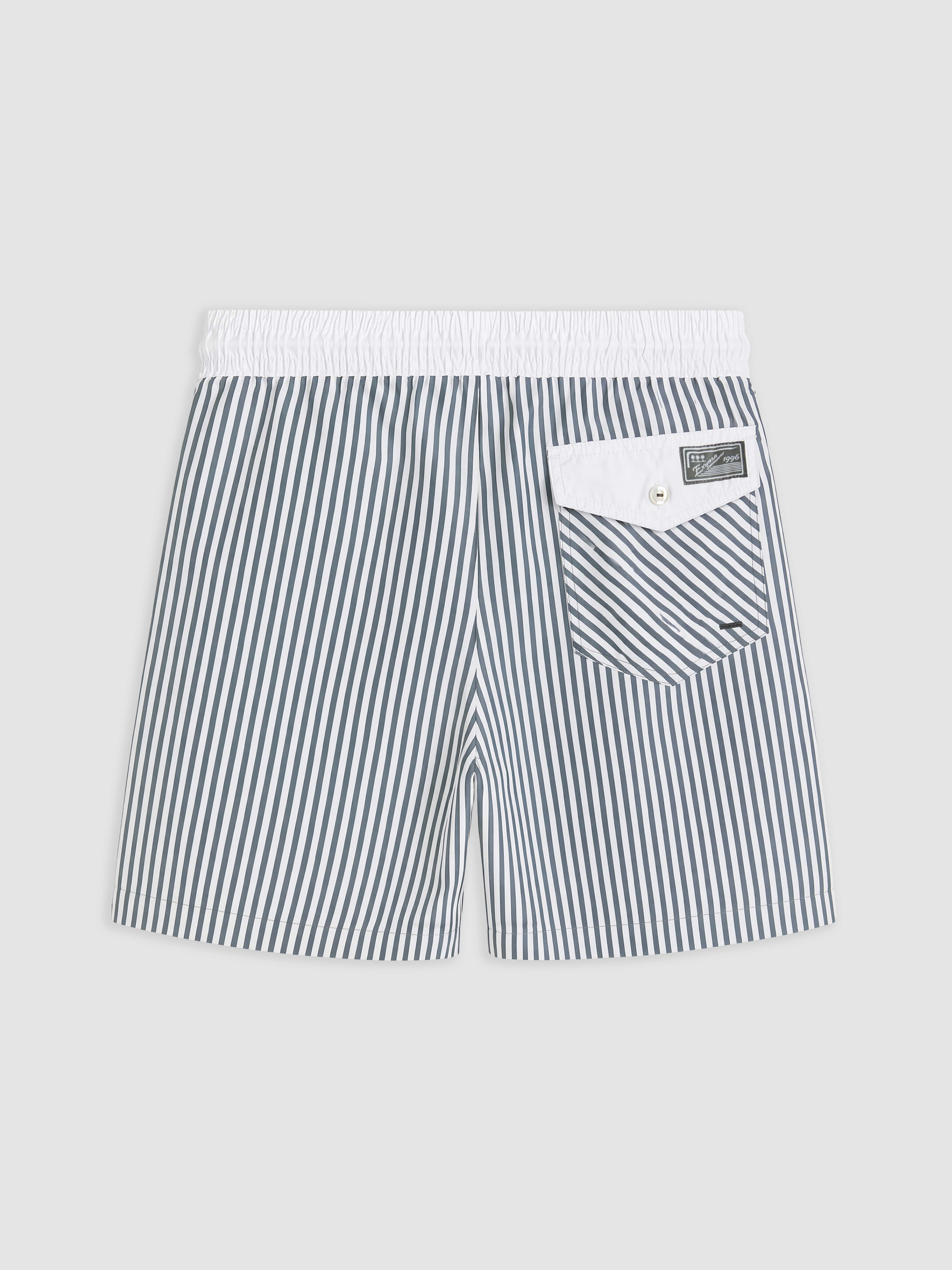 LCW SWIMWEAR Kısa Boy Çizgili Erkek Deniz Şortu görsel 6
