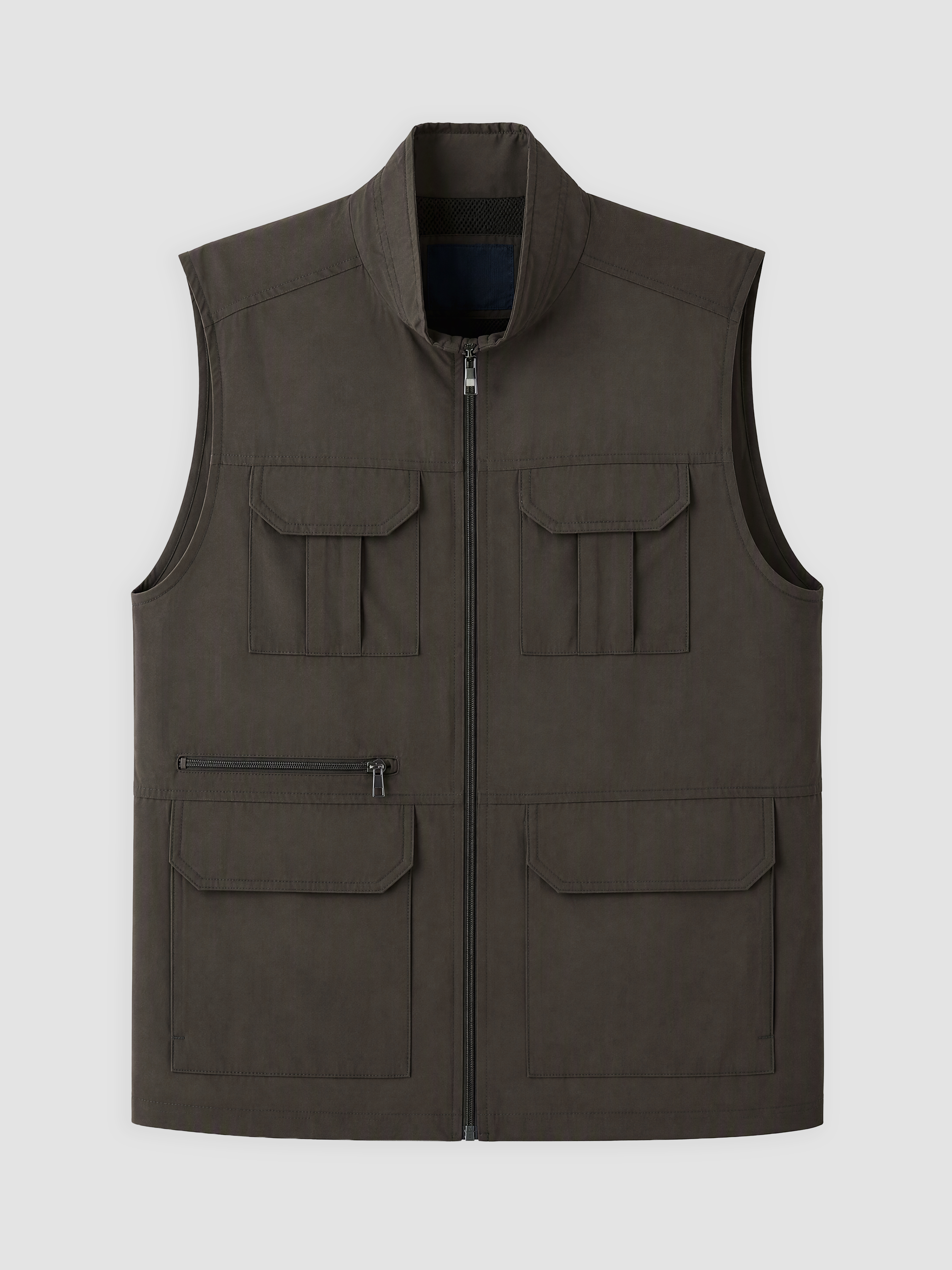 LCWAIKIKI Classic Regular Fit Dik Yaka Erkek Avcı Yeleği görsel 5